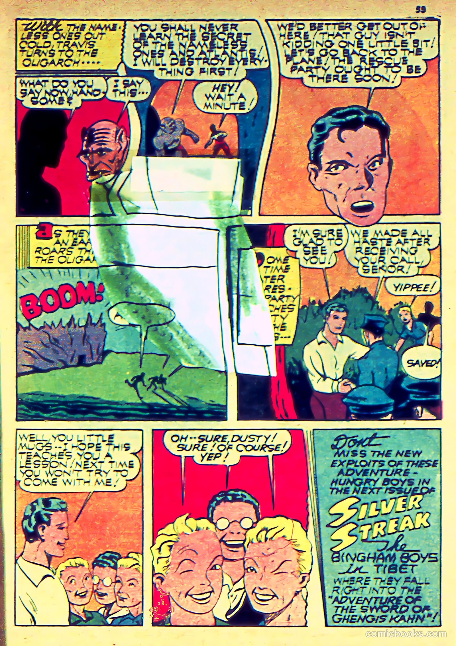 Silver Streak Comics #15 (1941) — page 57 of 68
