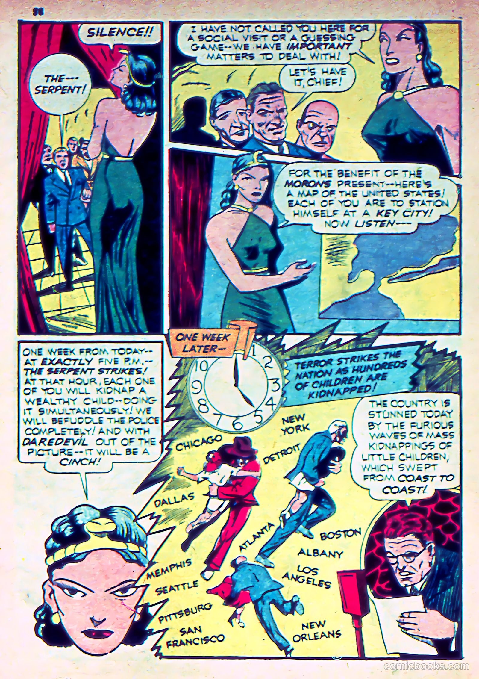 Silver Streak Comics #15 (1941) — page 60 of 68