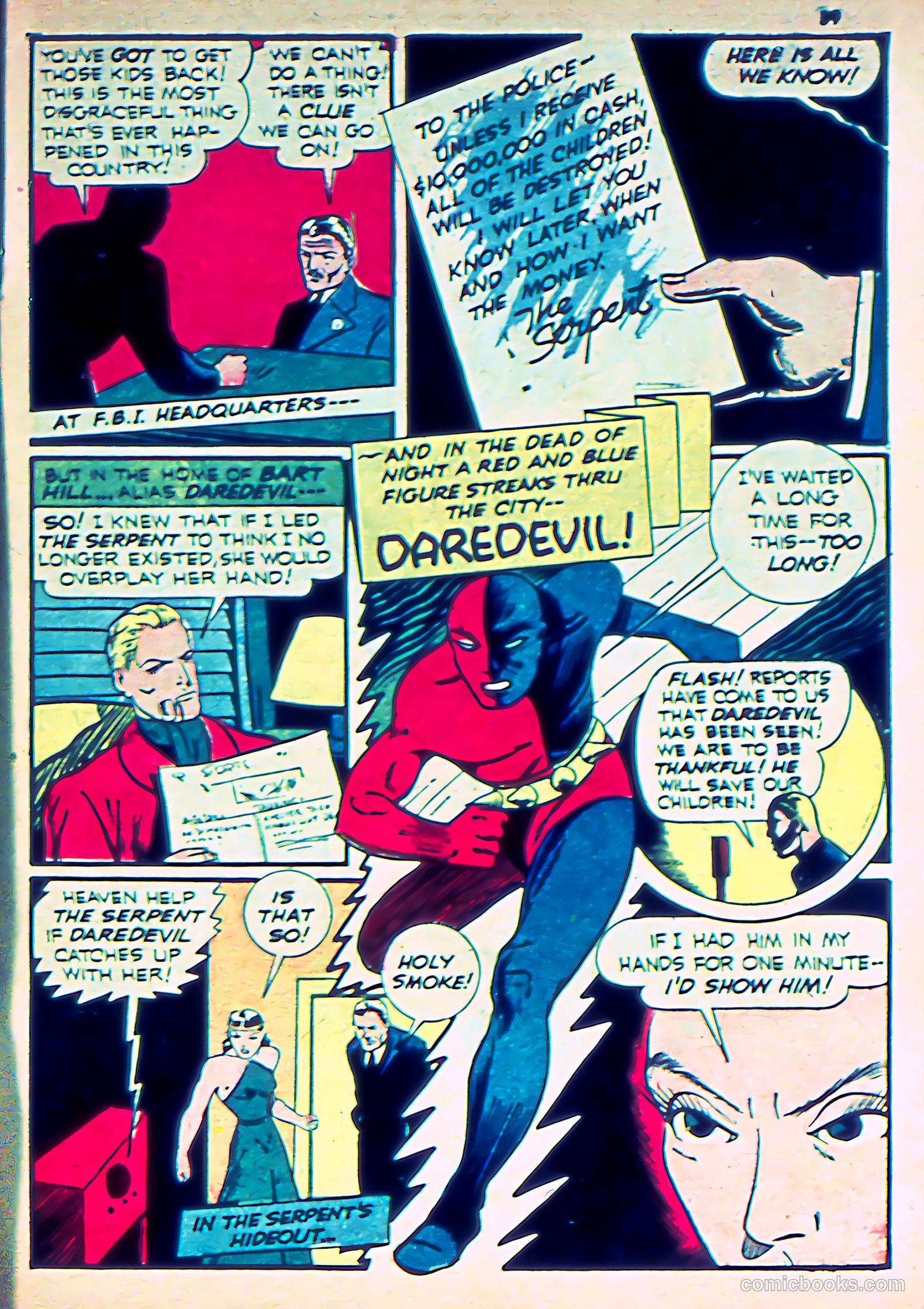Silver Streak Comics #15 (1941) — page 61 of 68