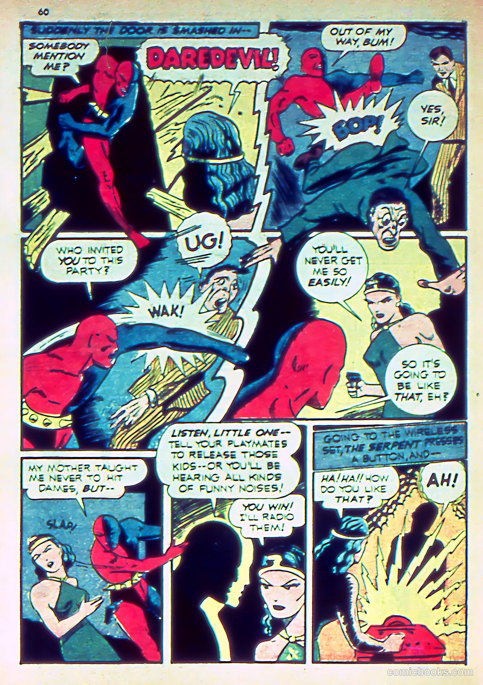 Silver Streak Comics #15 (1941) — page 62 of 68