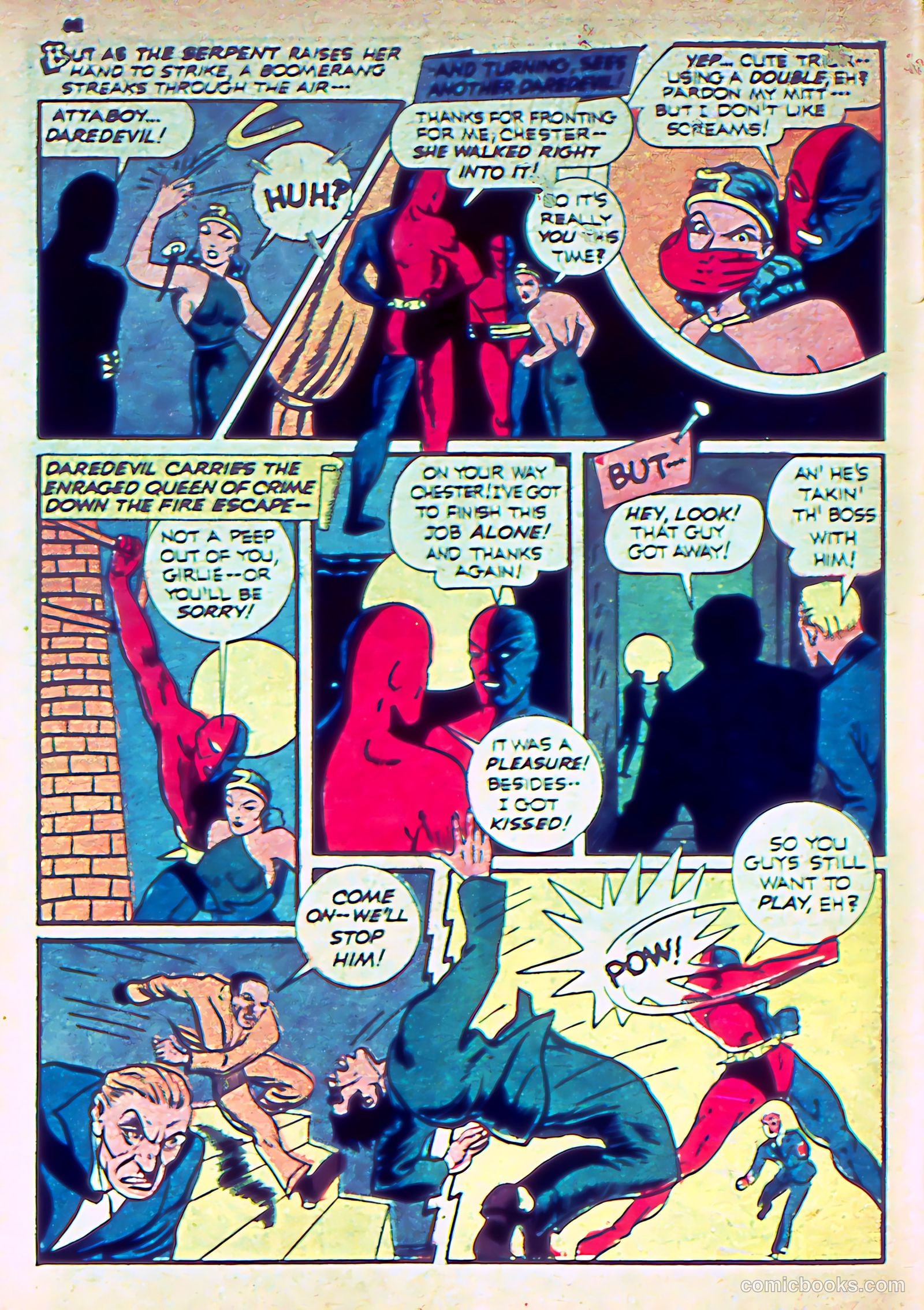 Silver Streak Comics #15 (1941) — page 64 of 68