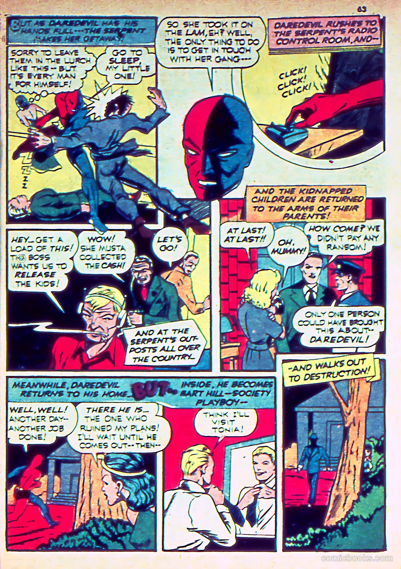 Silver Streak Comics #15 (1941) — page 65 of 68
