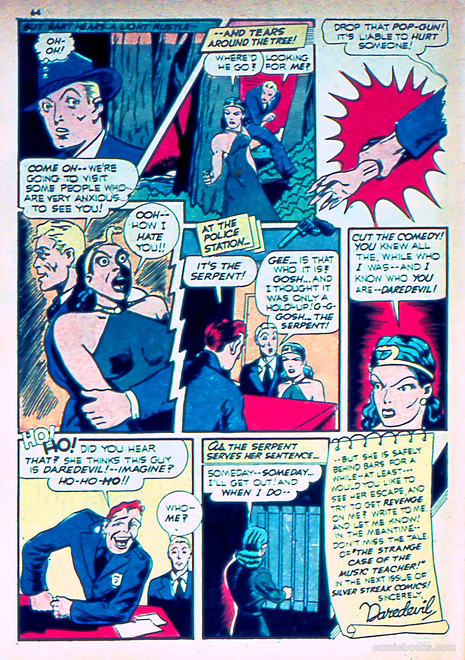 Silver Streak Comics #15 (1941) — page 66 of 68