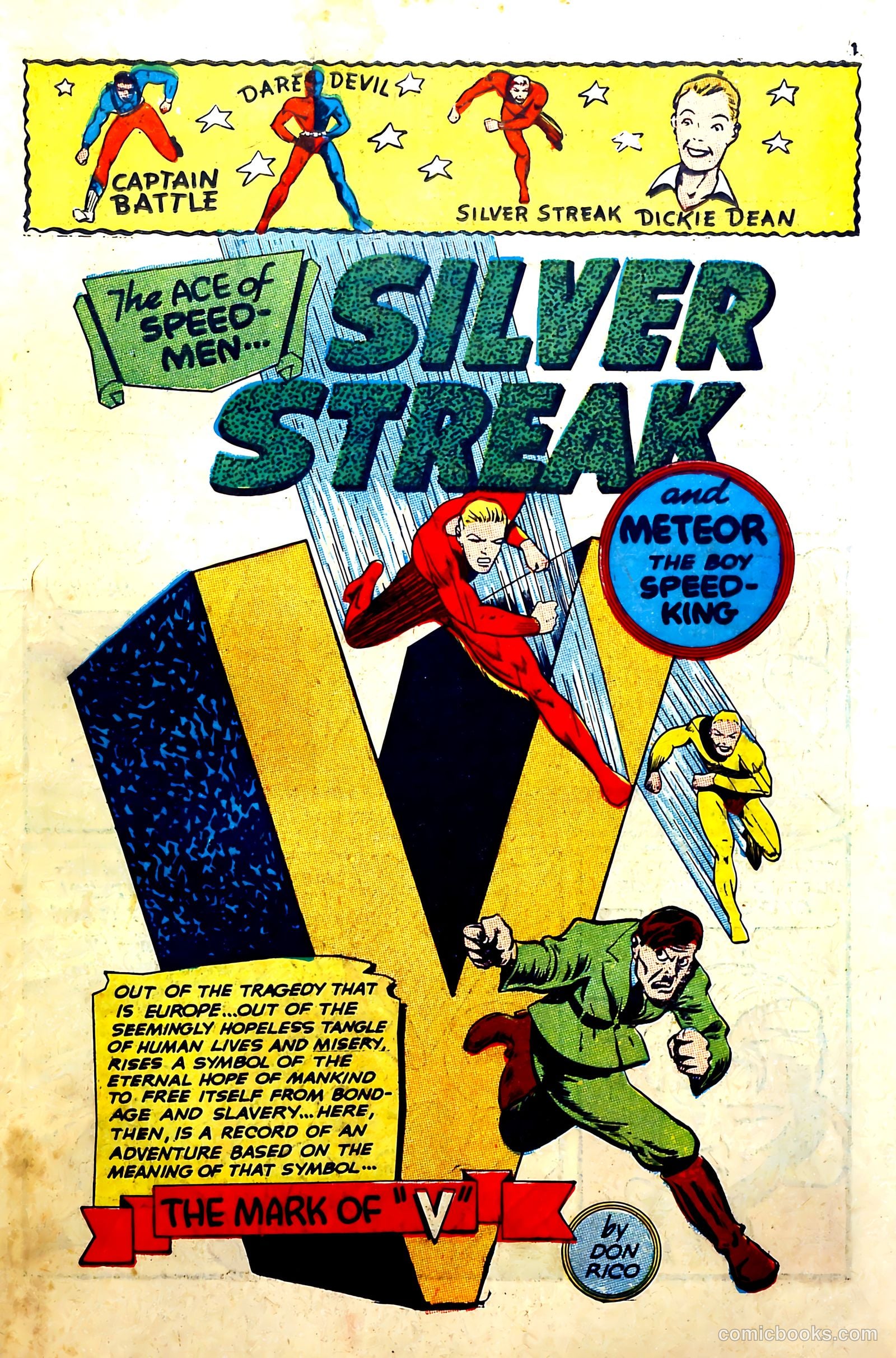 Silver Streak Comics #16 (1941) — page 3 of 67
