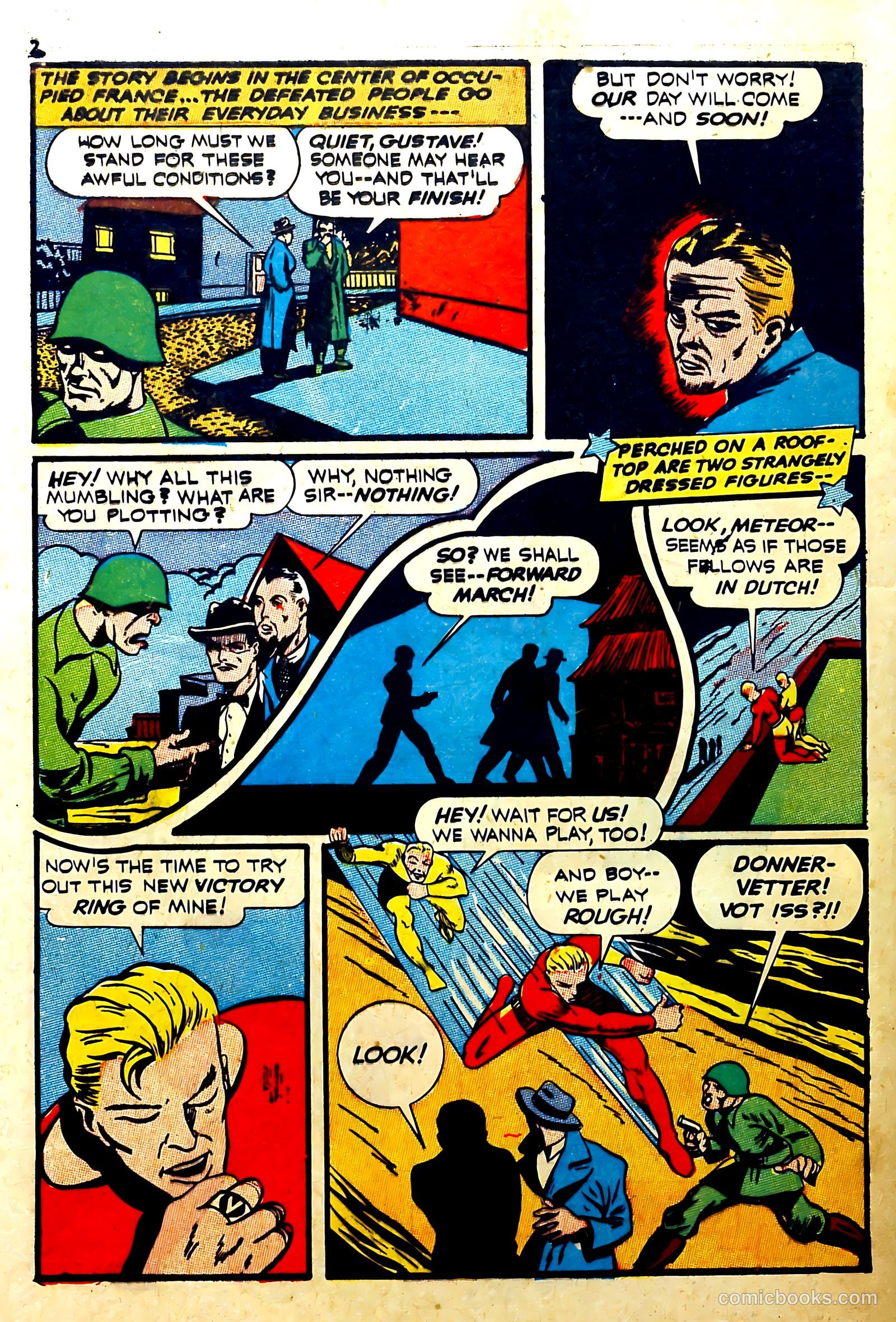 Silver Streak Comics #16 (1941) — page 4 of 67
