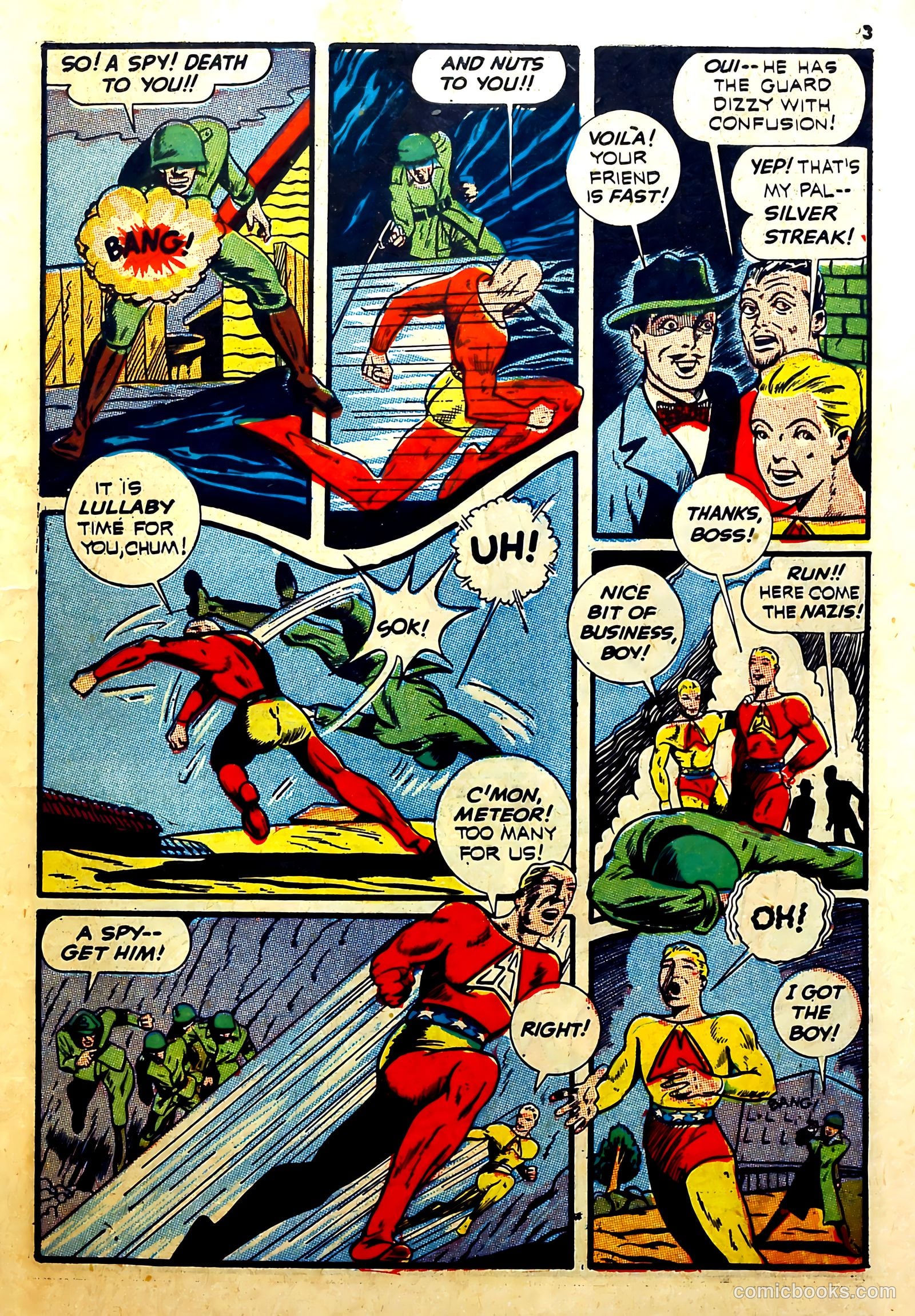 Silver Streak Comics #16 (1941) — page 5 of 67