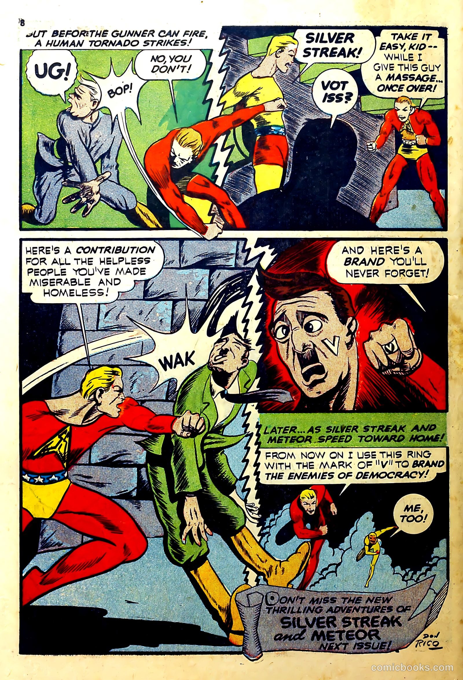 Silver Streak Comics #16 (1941) — page 10 of 67