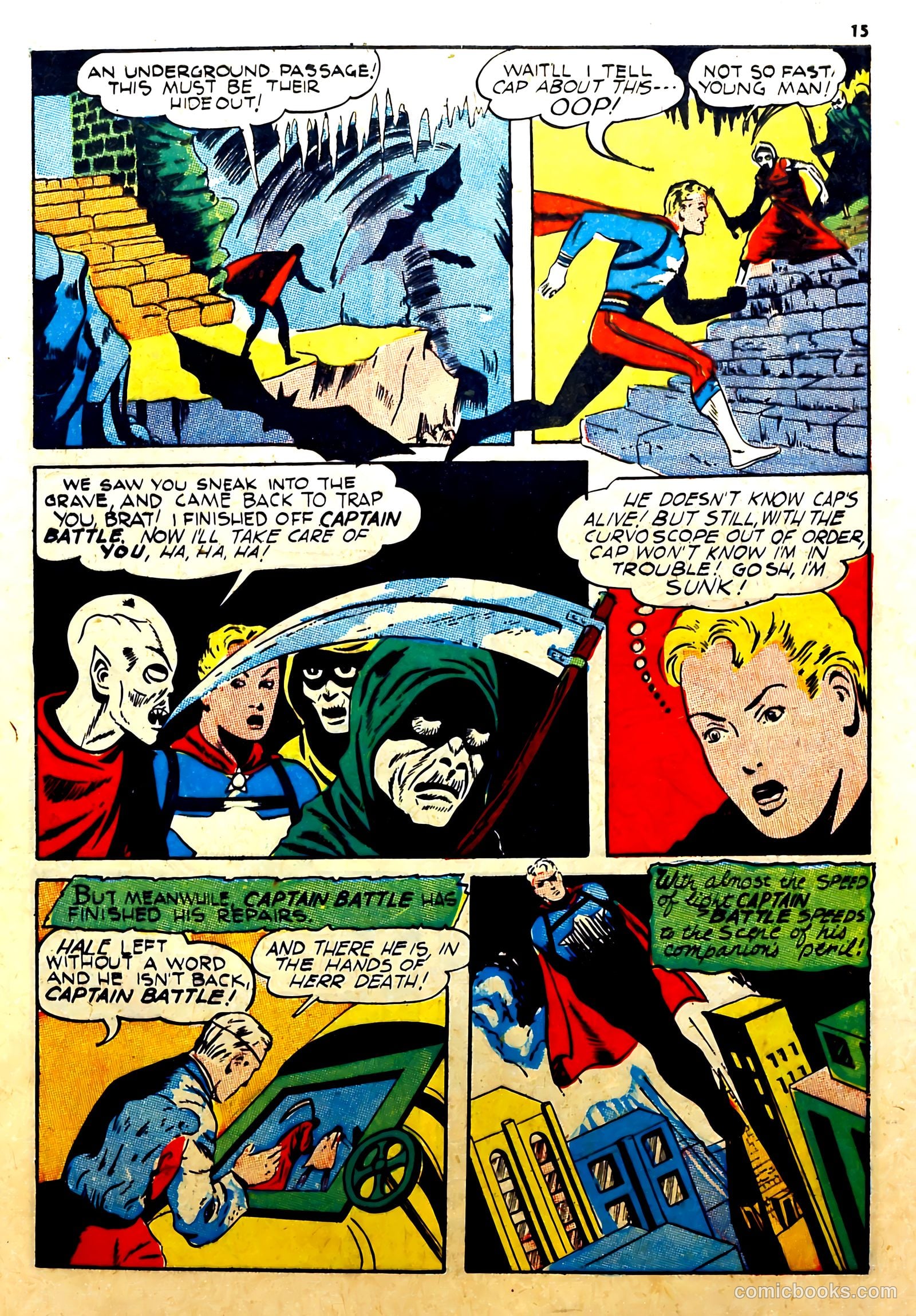 Silver Streak Comics #16 (1941) — page 17 of 67