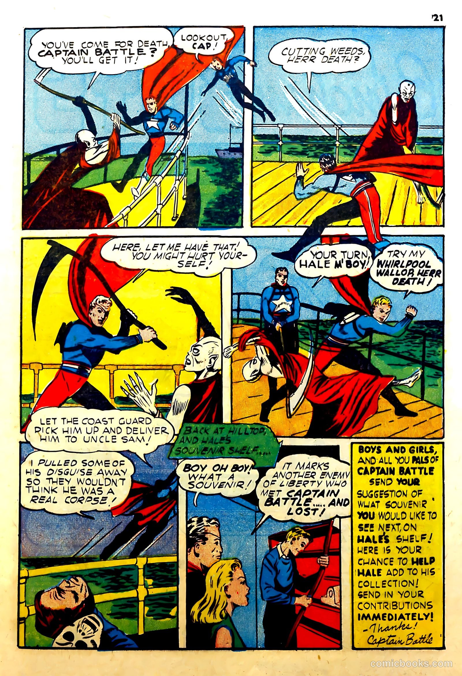 Silver Streak Comics #16 (1941) — page 23 of 67