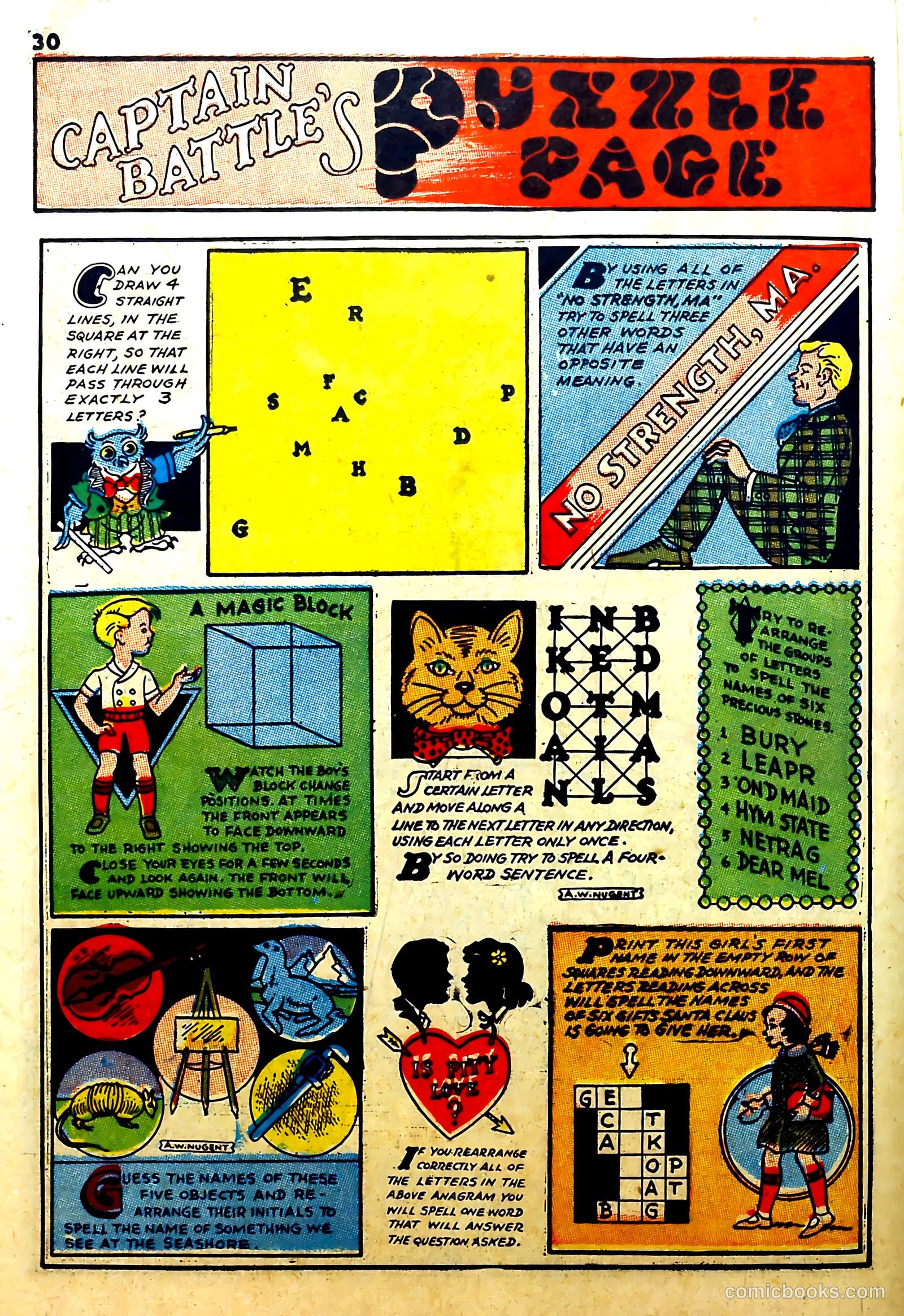 Silver Streak Comics #16 (1941) — page 32 of 67