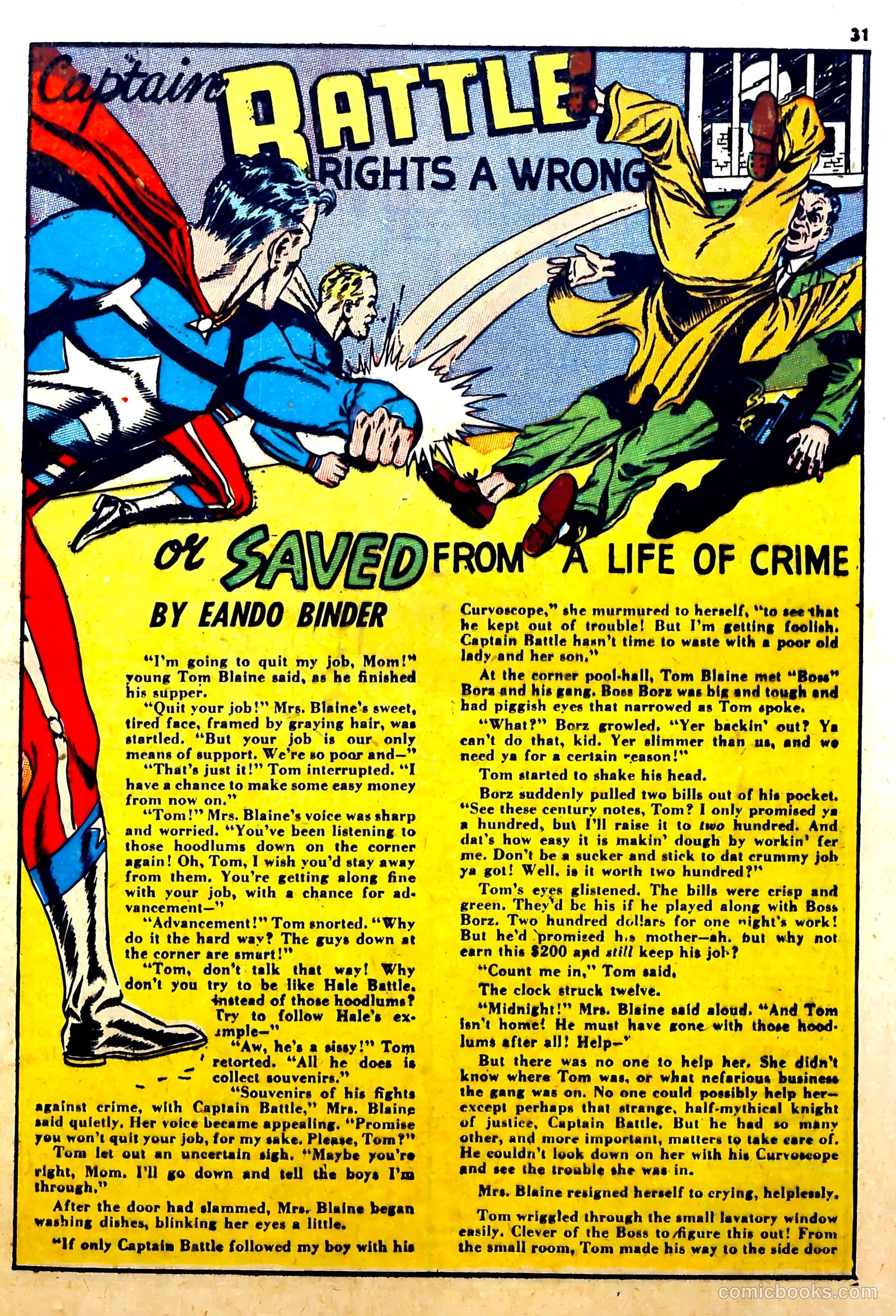 Silver Streak Comics #16 (1941) — page 33 of 67