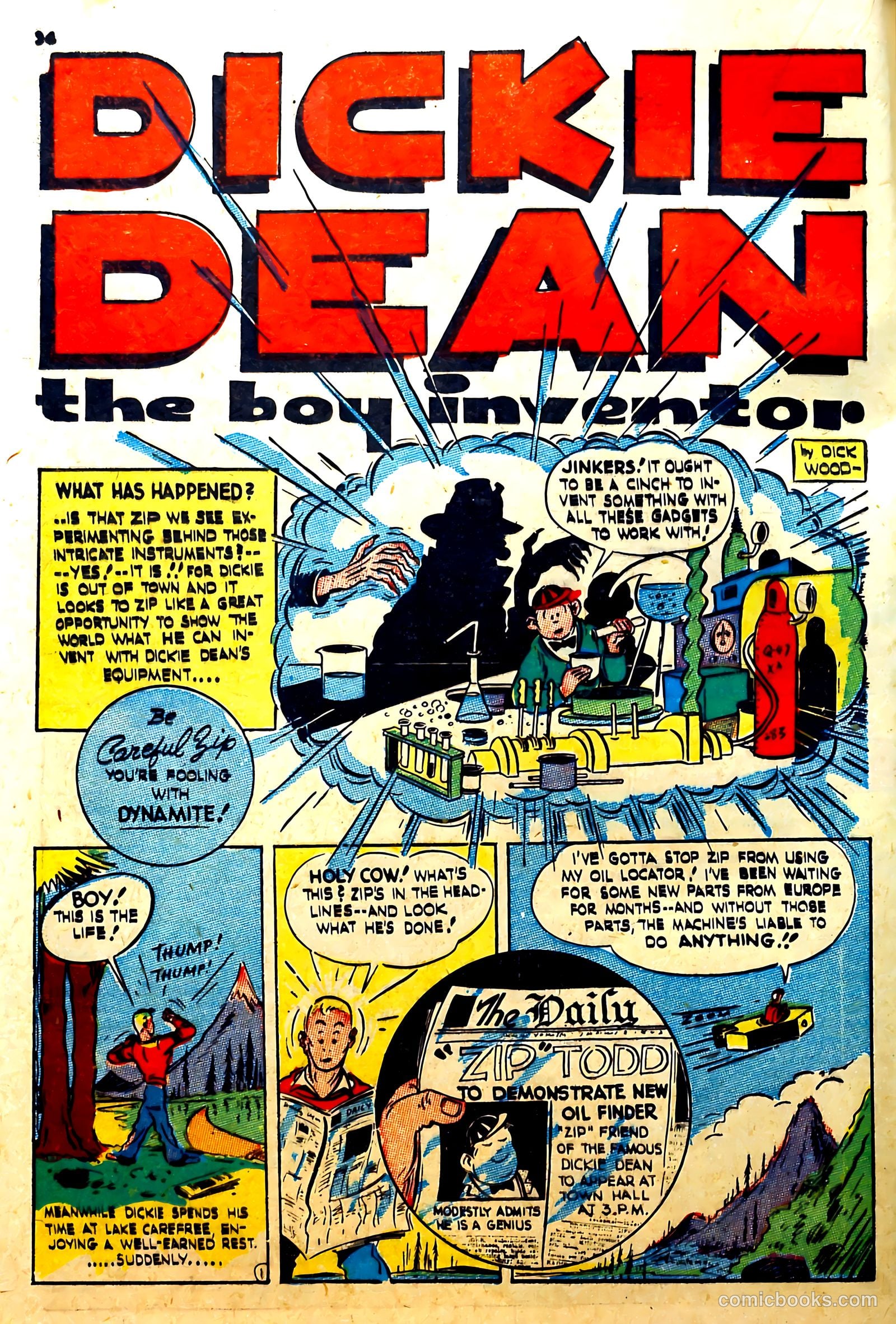 Silver Streak Comics #16 (1941) — page 35 of 67