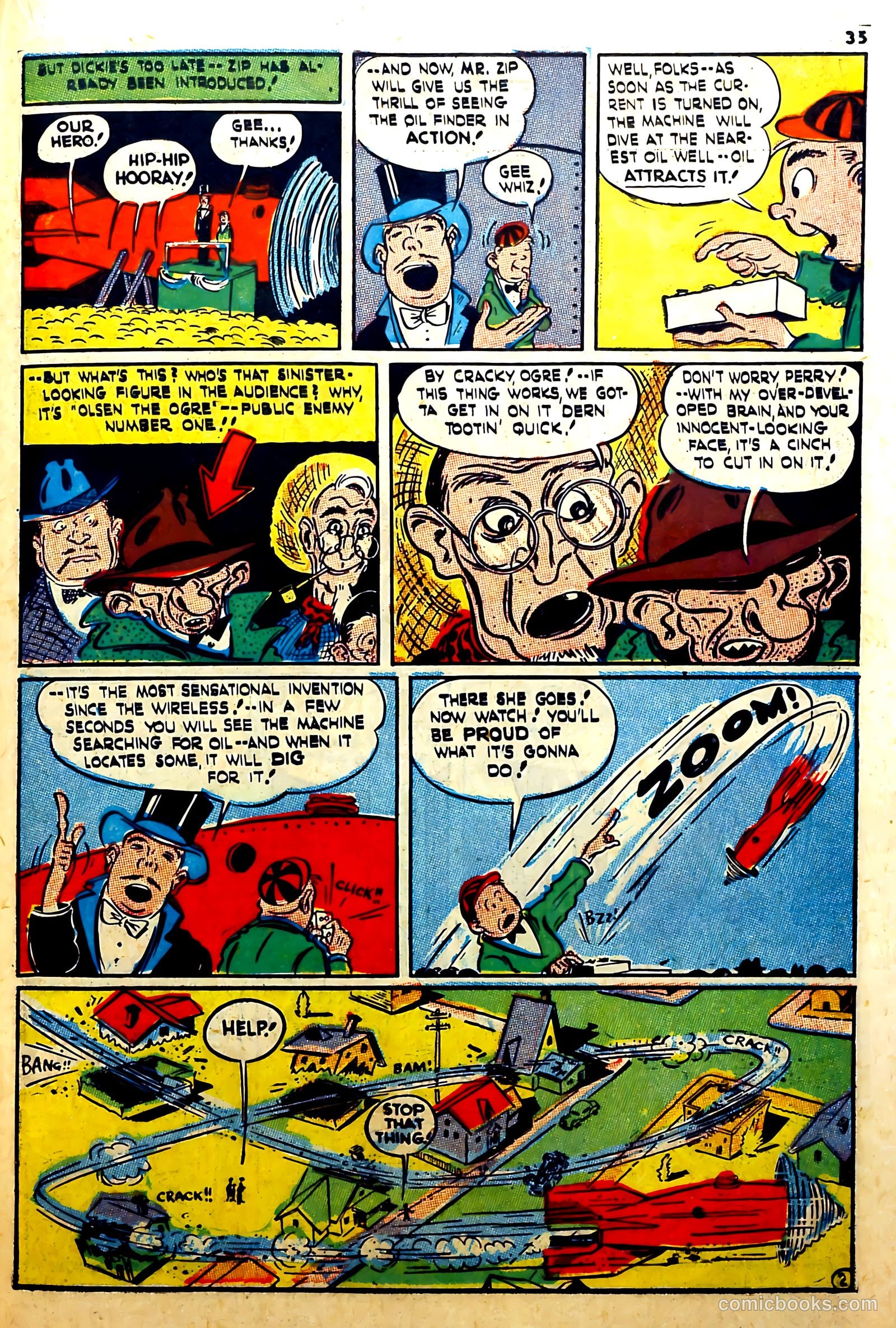 Silver Streak Comics #16 (1941) — page 36 of 67