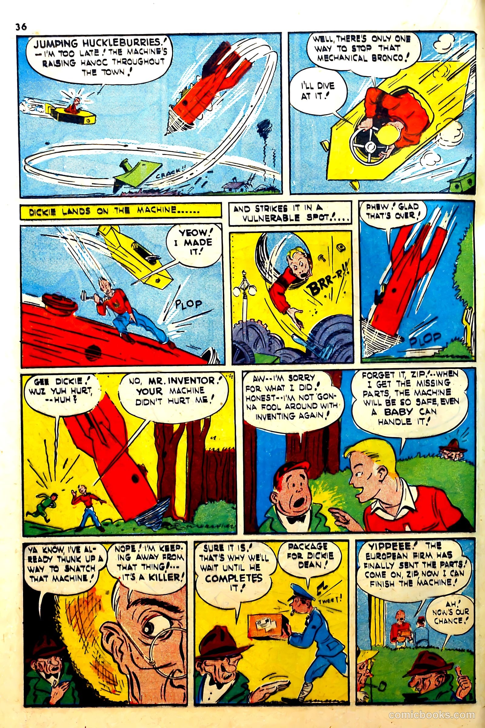 Silver Streak Comics #16 (1941) — page 37 of 67