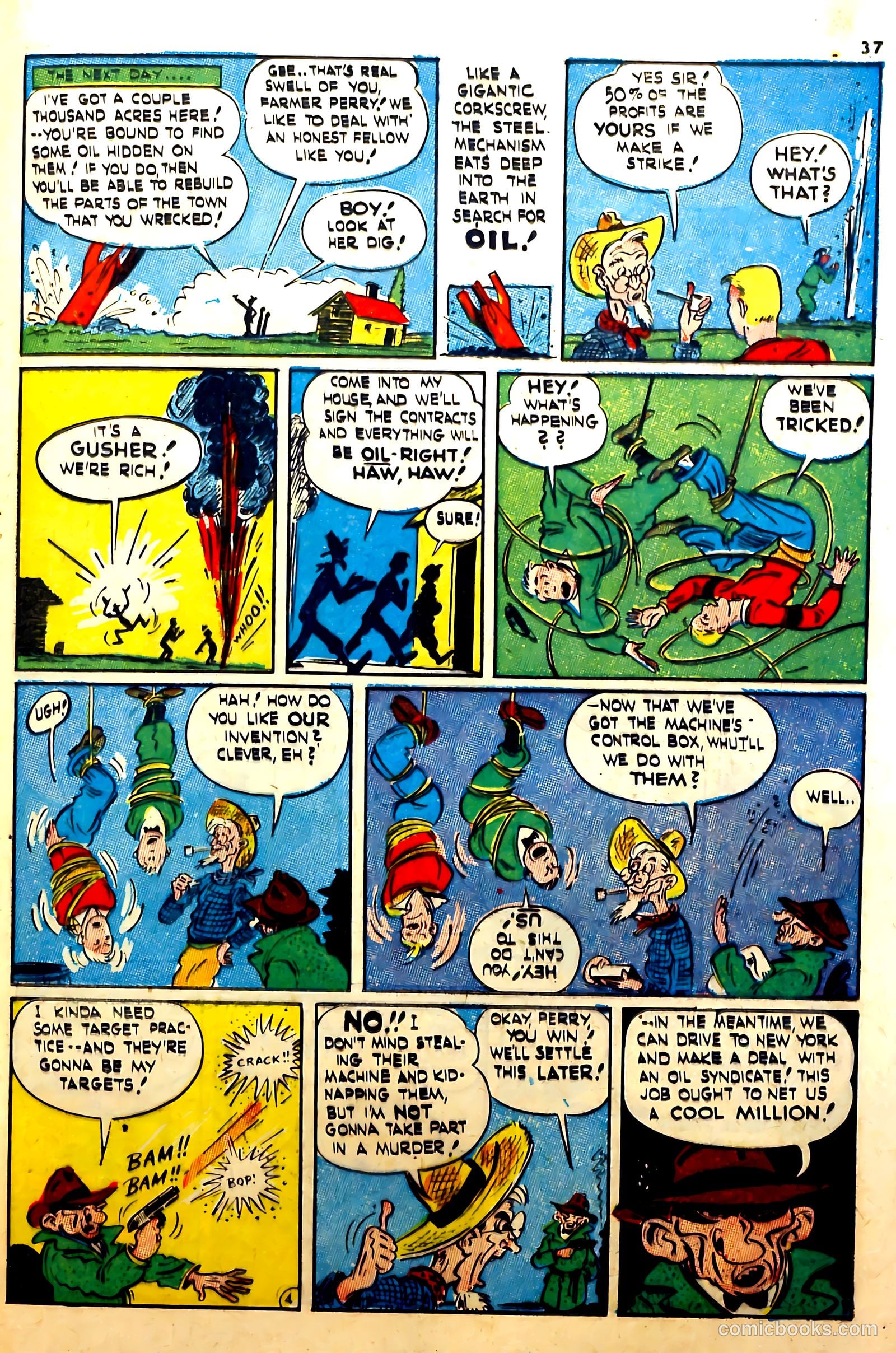 Silver Streak Comics #16 (1941) — page 38 of 67