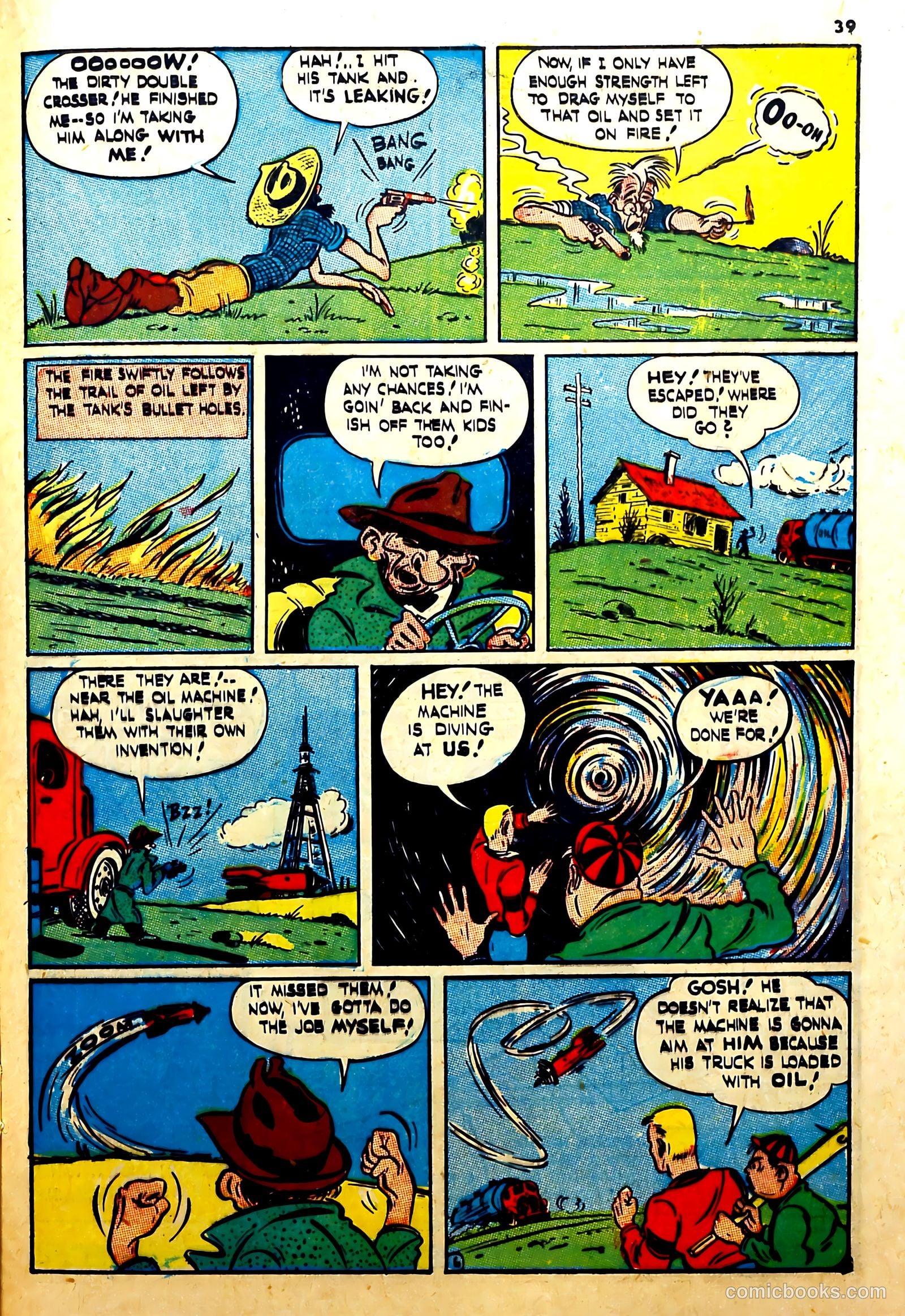 Silver Streak Comics #16 (1941) — page 40 of 67