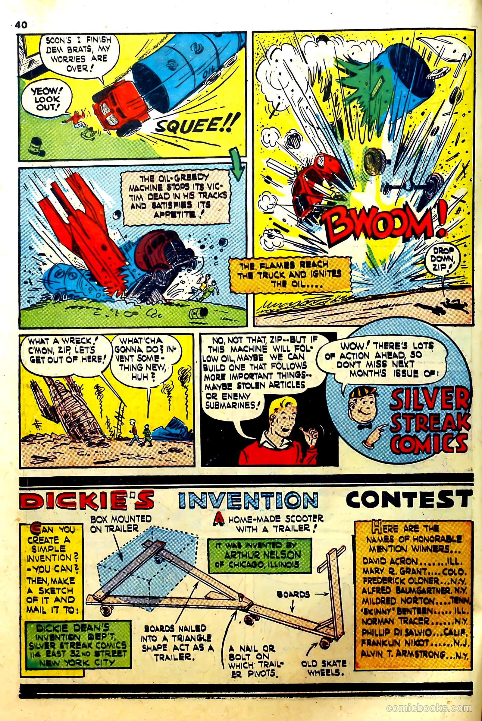 Silver Streak Comics #16 (1941) — page 41 of 67
