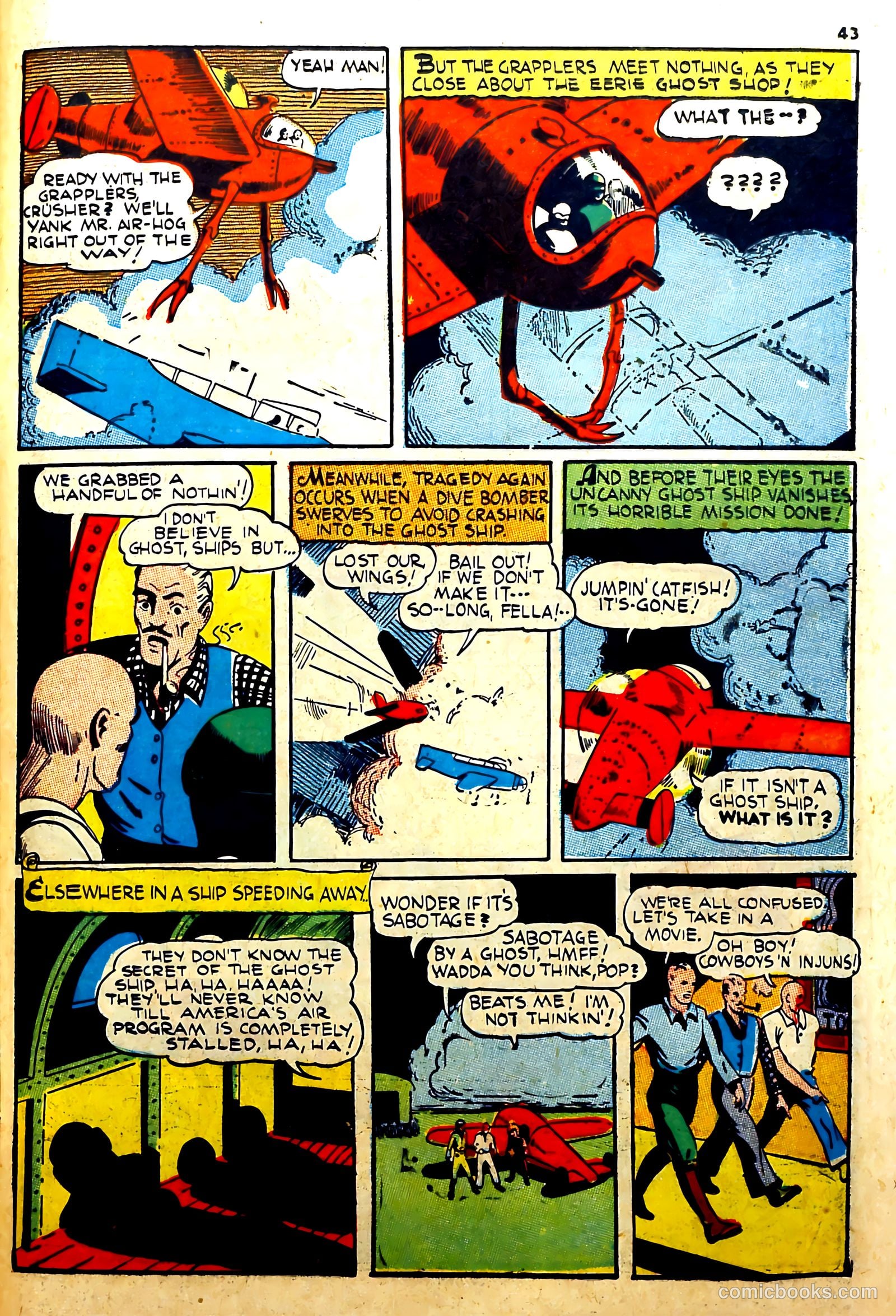 Silver Streak Comics #16 (1941) — page 44 of 67