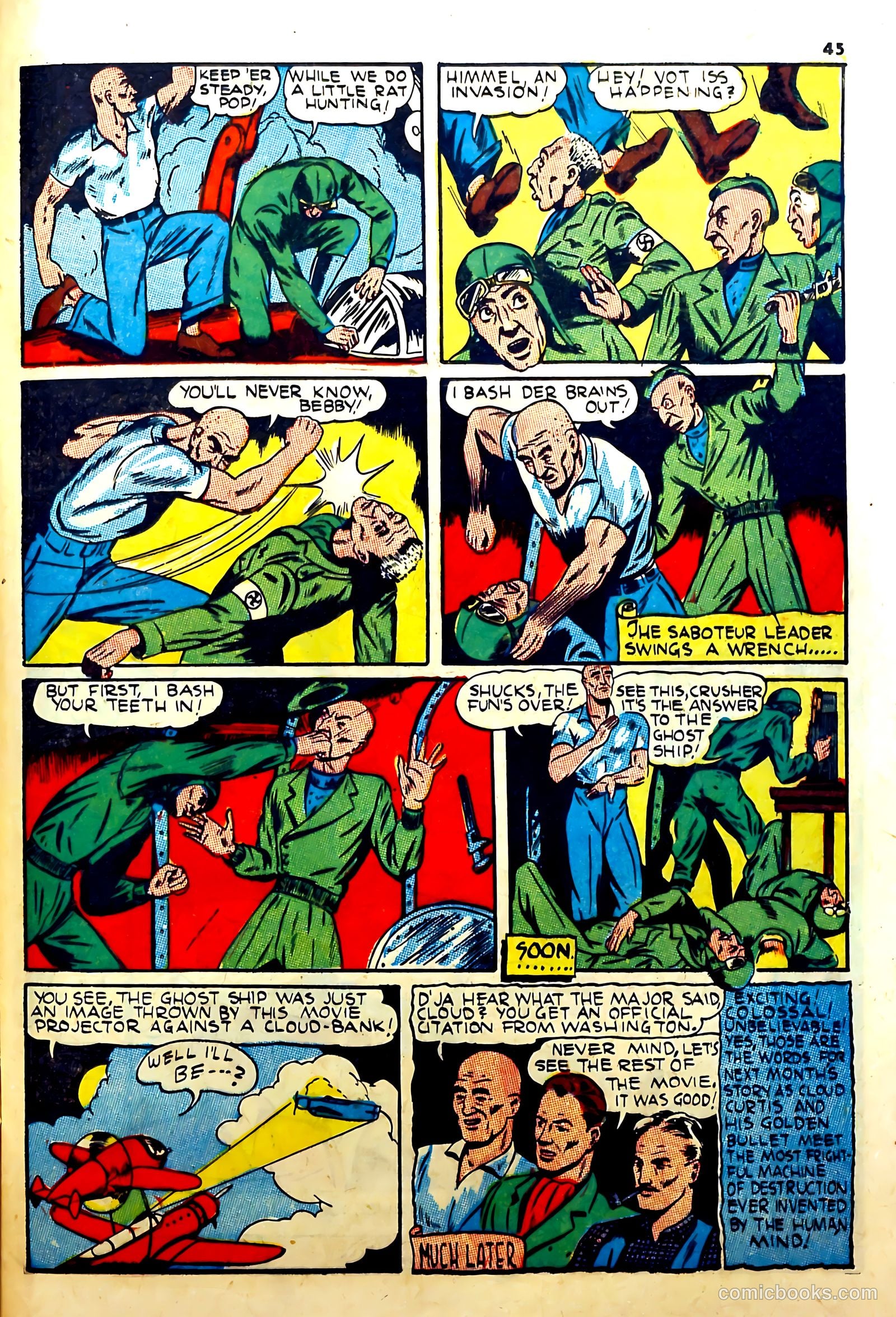 Silver Streak Comics #16 (1941) — page 46 of 67