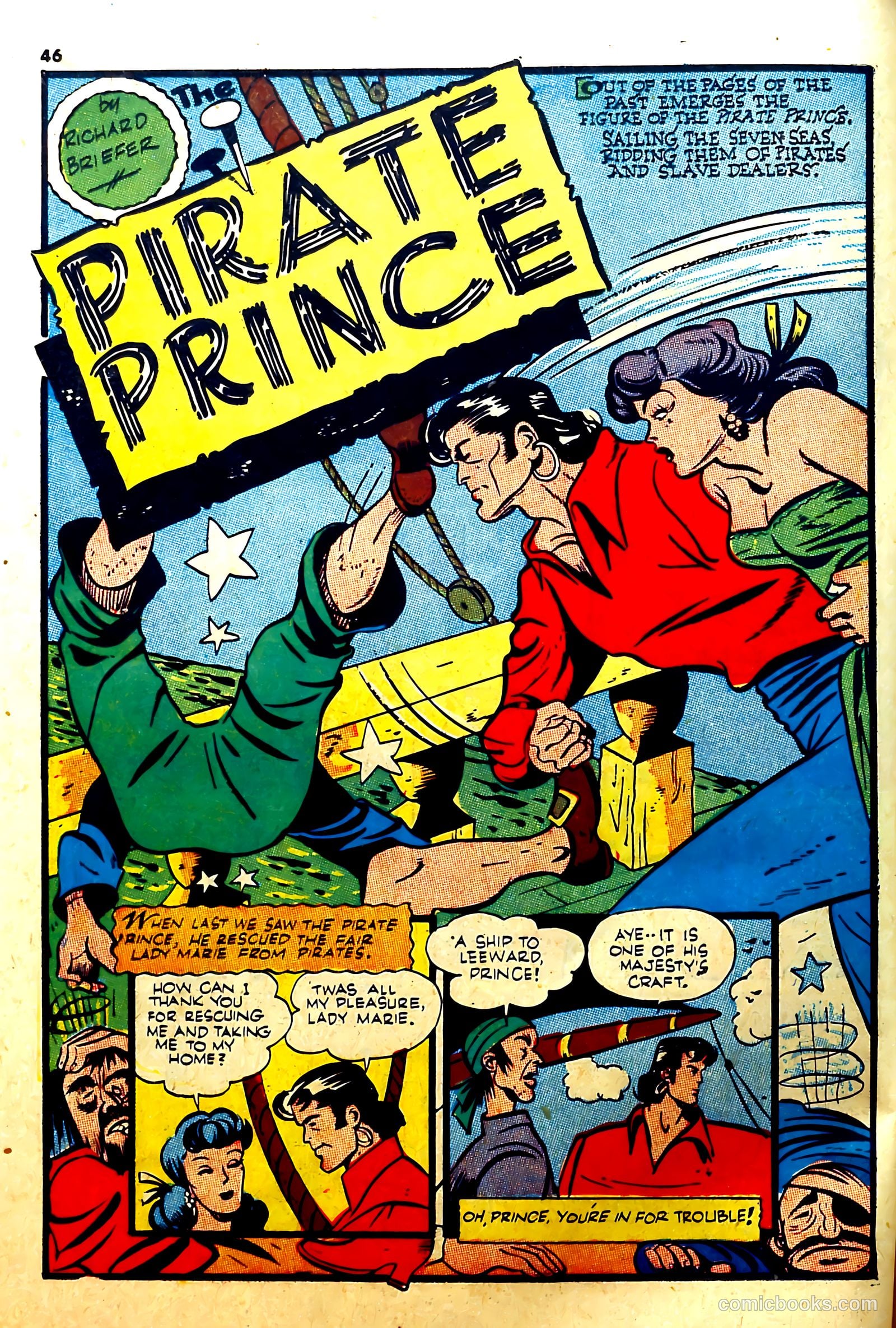 Silver Streak Comics #16 (1941) — page 47 of 67
