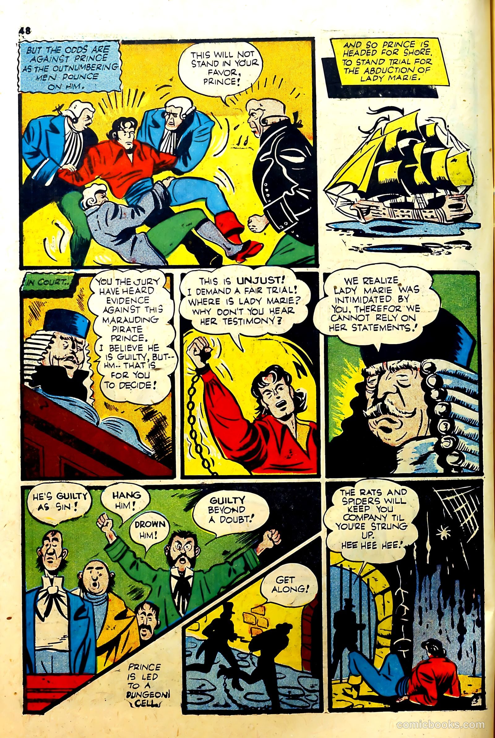 Silver Streak Comics #16 (1941) — page 49 of 67