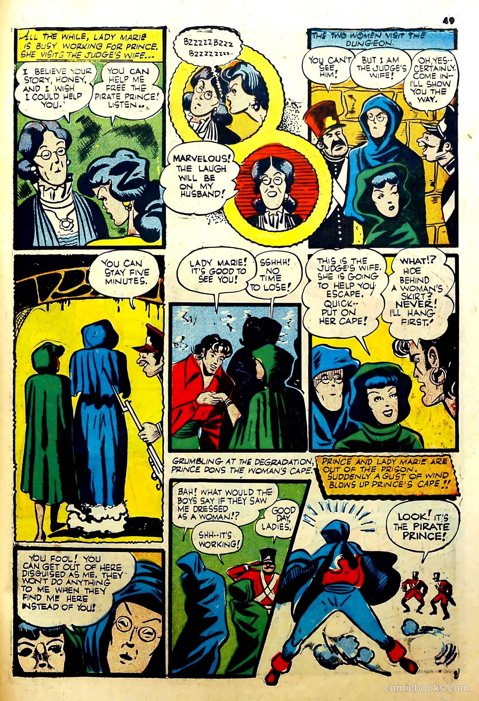Silver Streak Comics #16 (1941) — page 50 of 67
