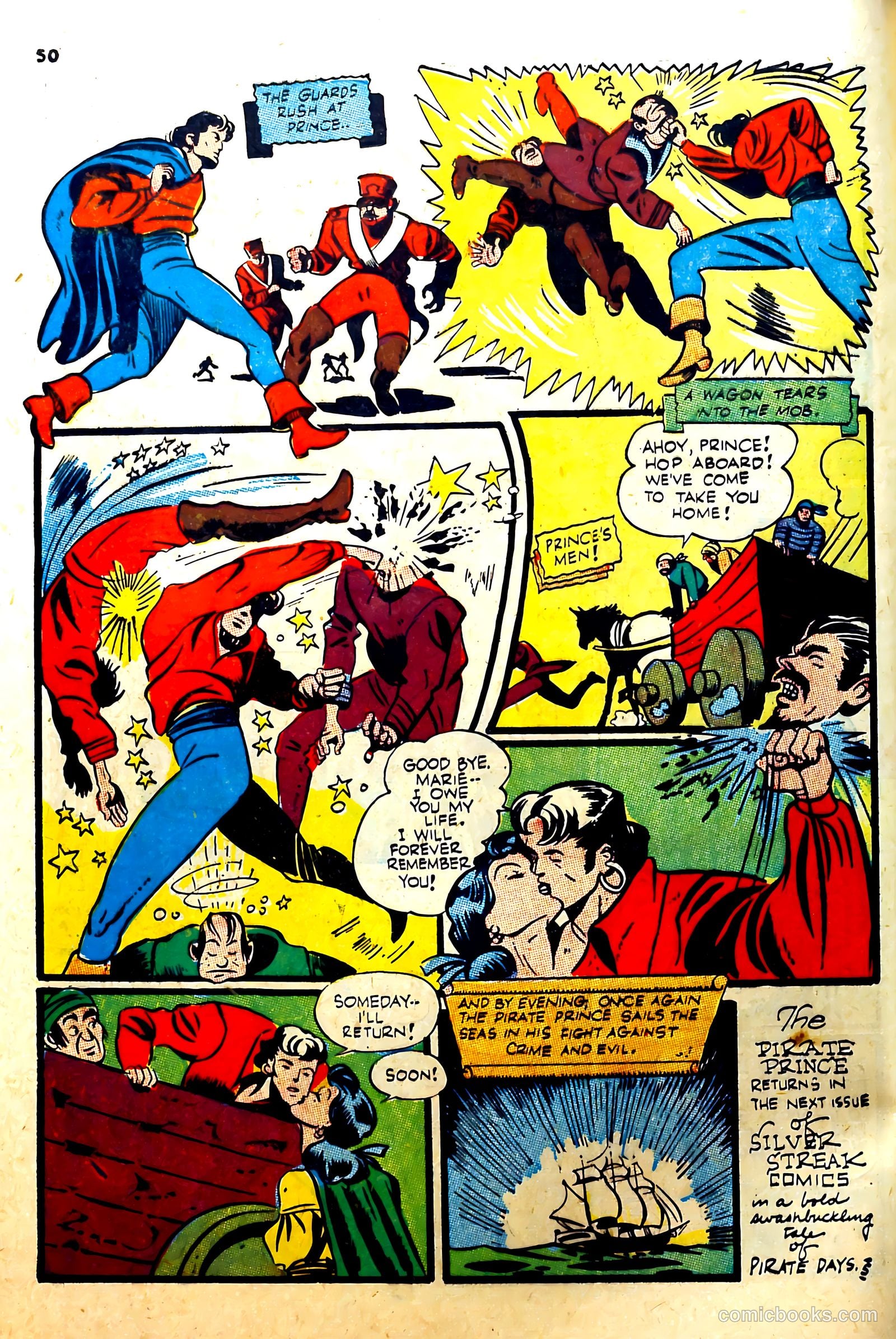 Silver Streak Comics #16 (1941) — page 51 of 67