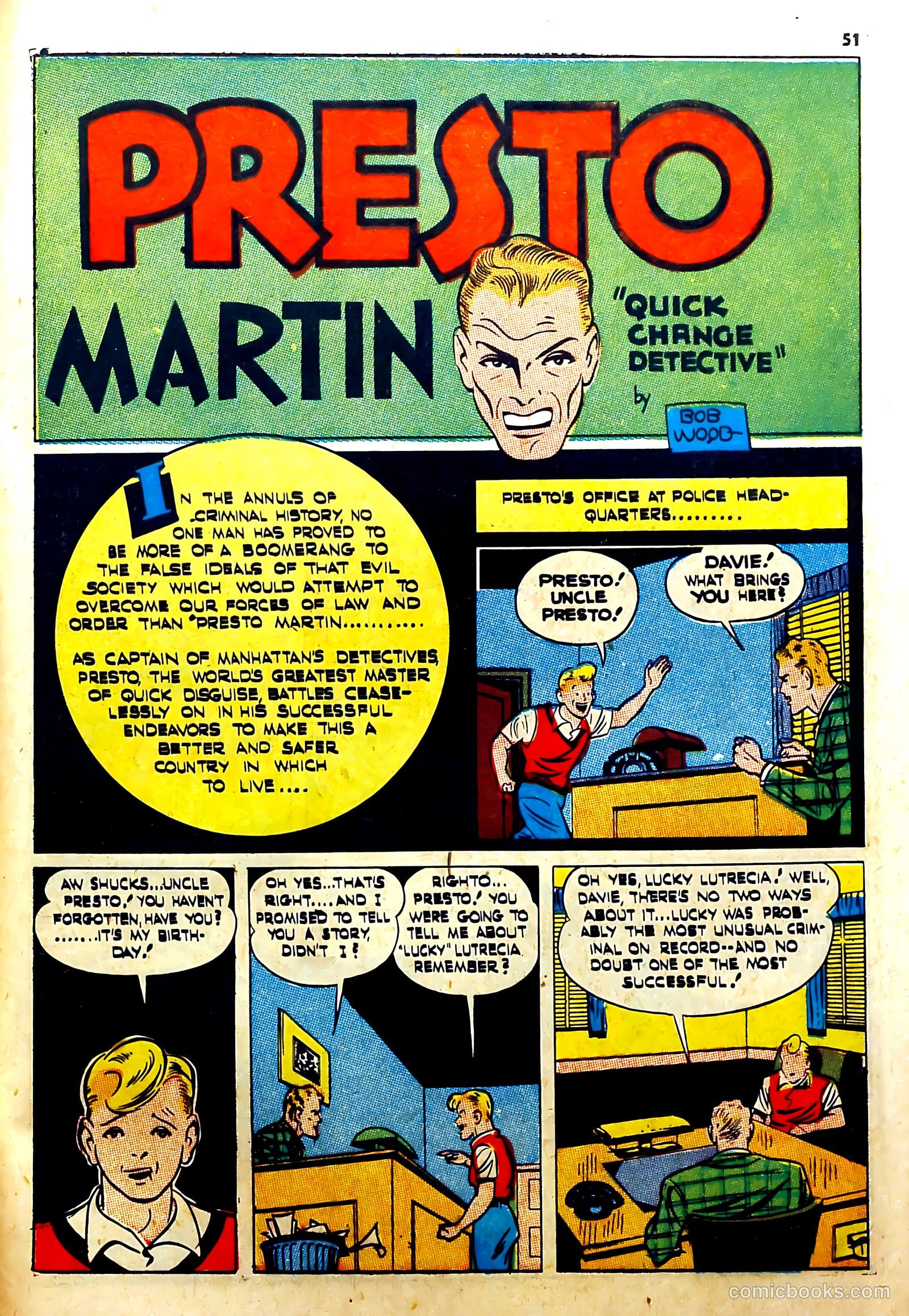 Silver Streak Comics #16 (1941) — page 52 of 67