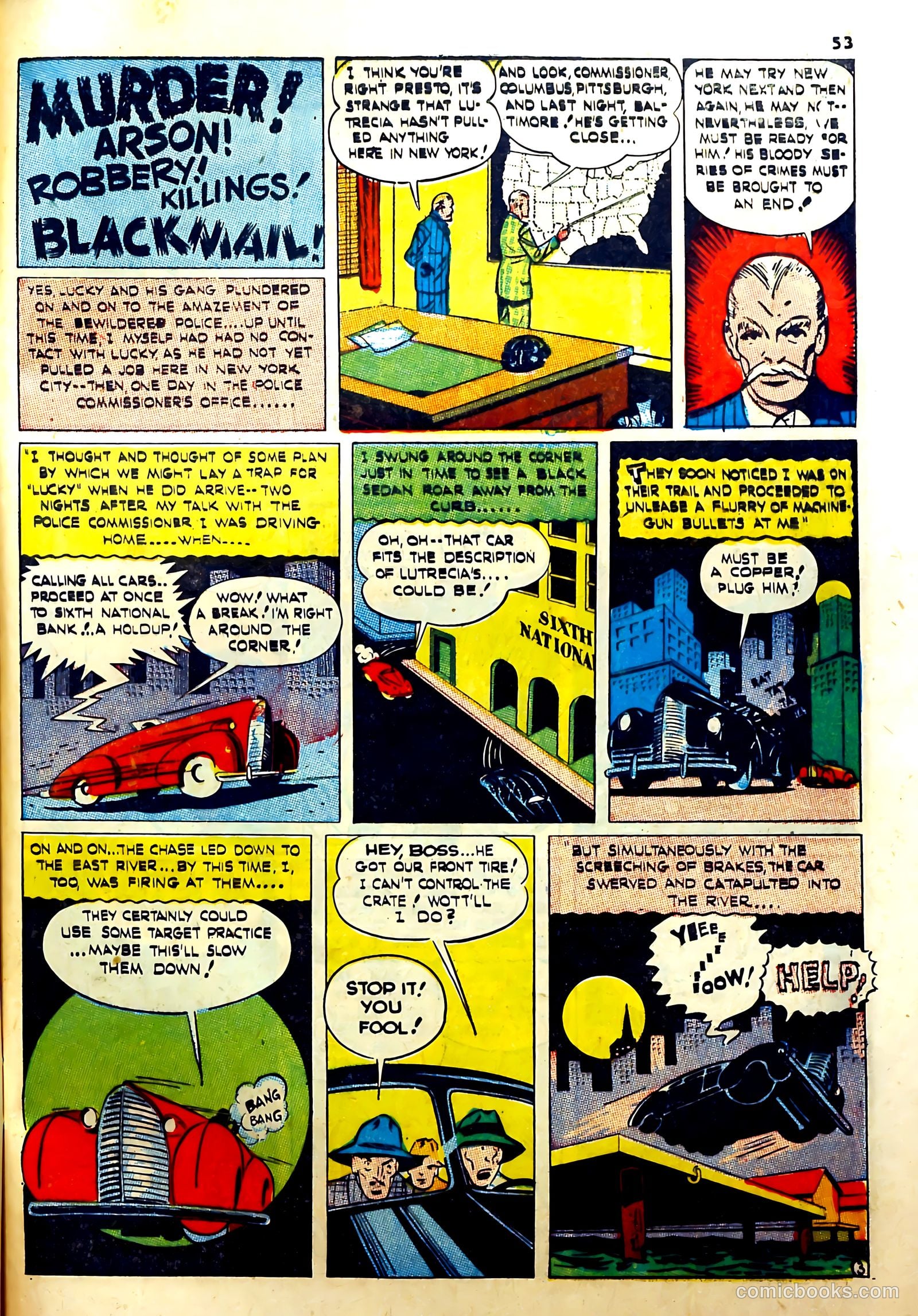 Silver Streak Comics #16 (1941) — page 54 of 67
