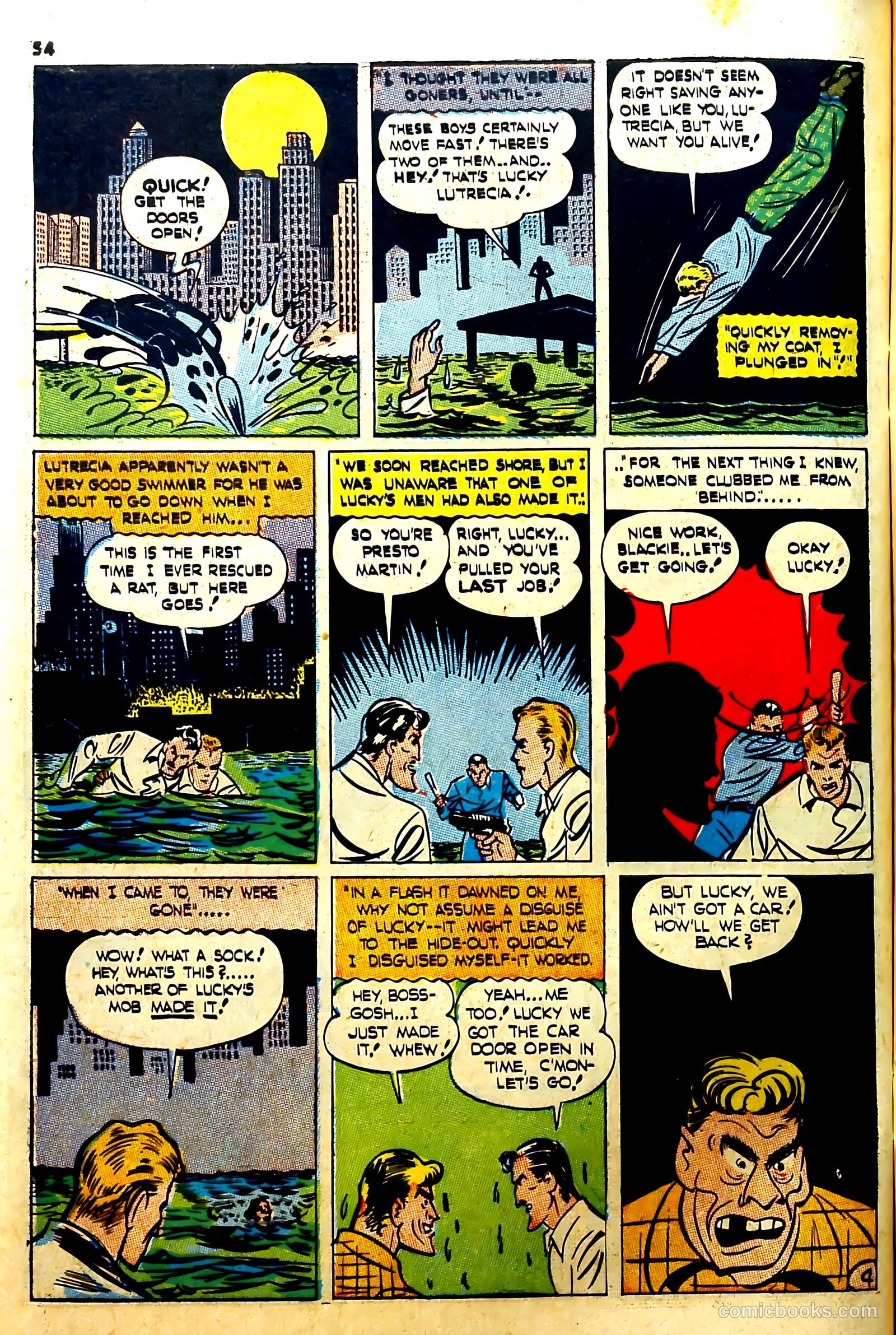 Silver Streak Comics #16 (1941) — page 55 of 67