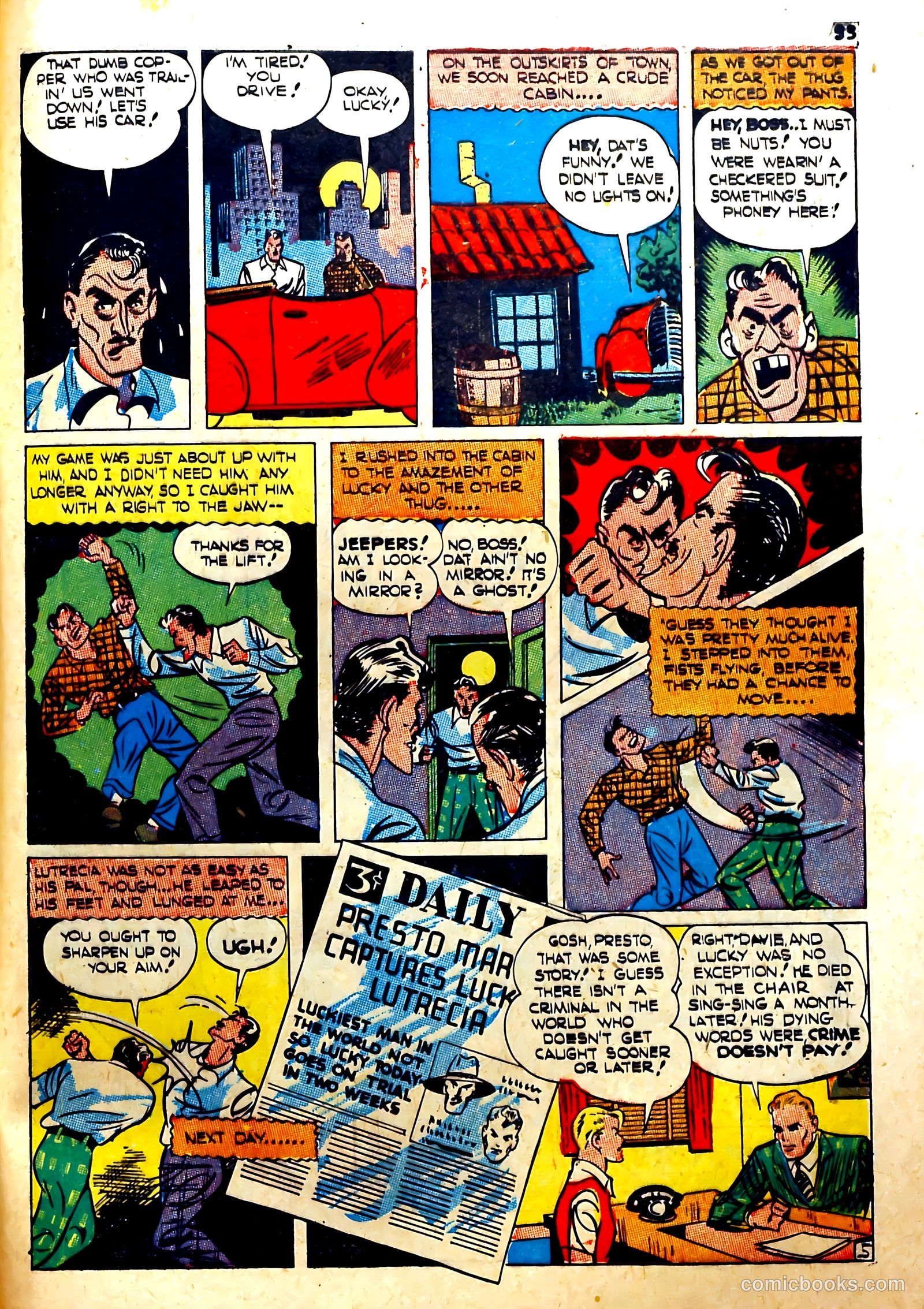 Silver Streak Comics #16 (1941) — page 56 of 67