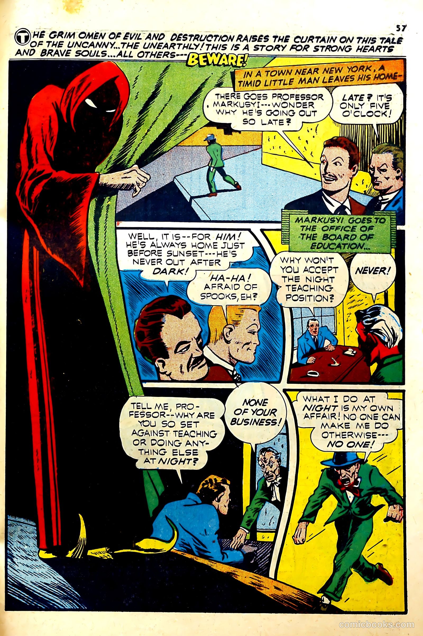 Silver Streak Comics #16 (1941) — page 58 of 67