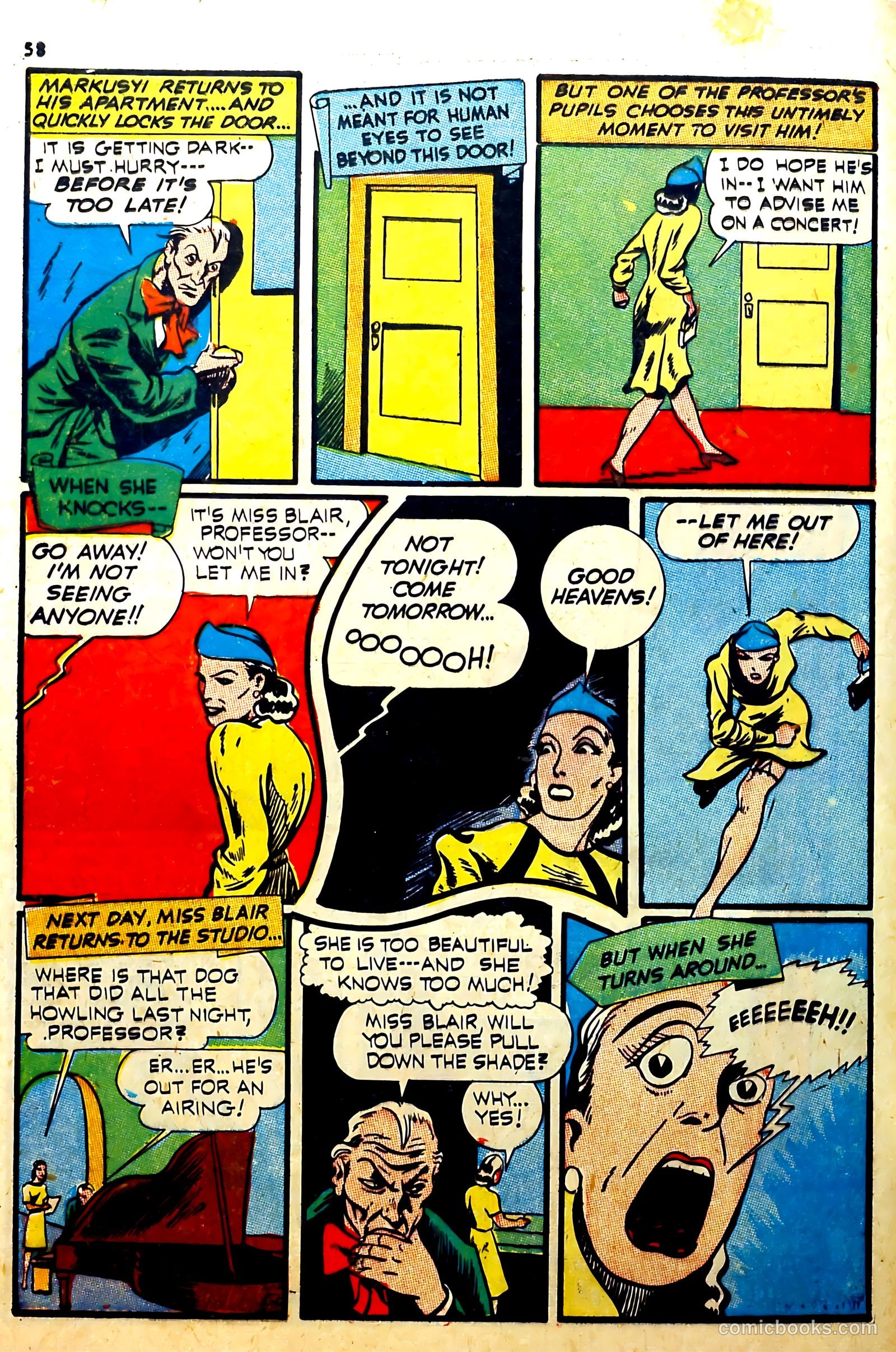 Silver Streak Comics #16 (1941) — page 59 of 67