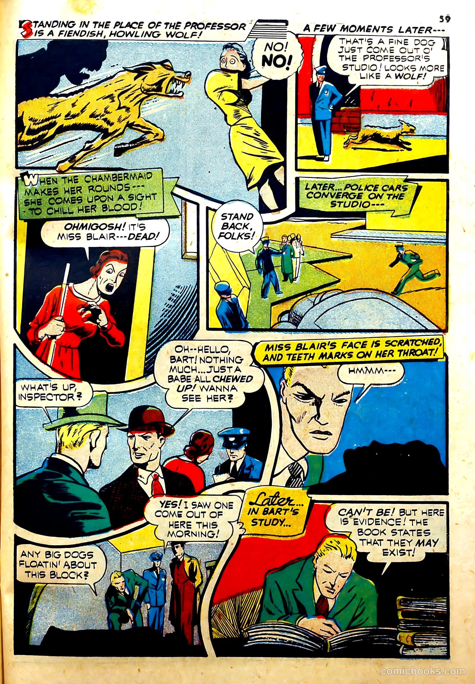 Silver Streak Comics #16 (1941) — page 60 of 67