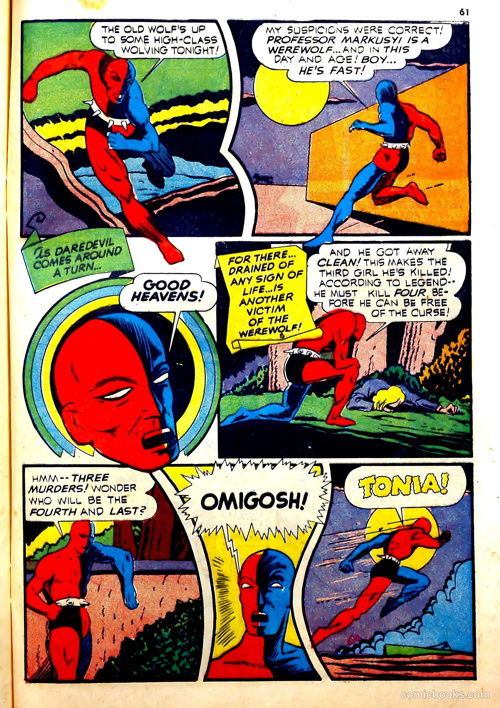 Silver Streak Comics #16 (1941) — page 62 of 67