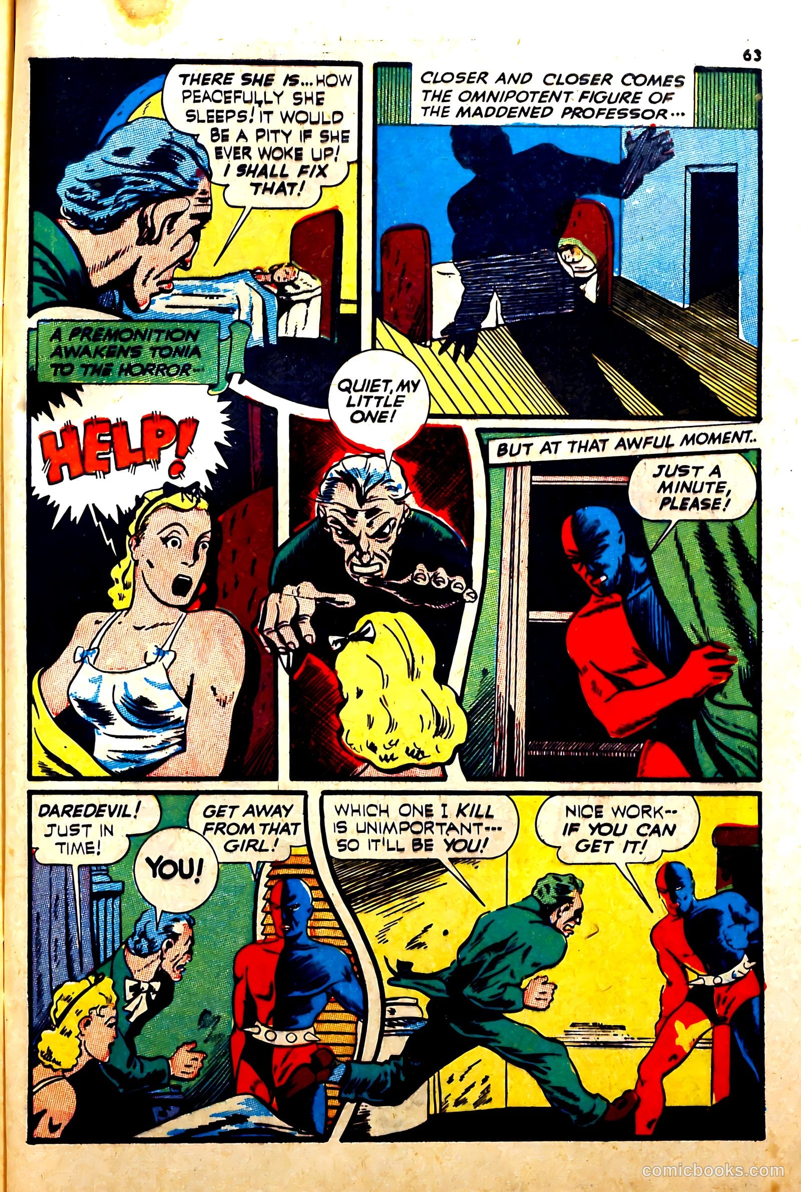 Silver Streak Comics #16 (1941) — page 64 of 67