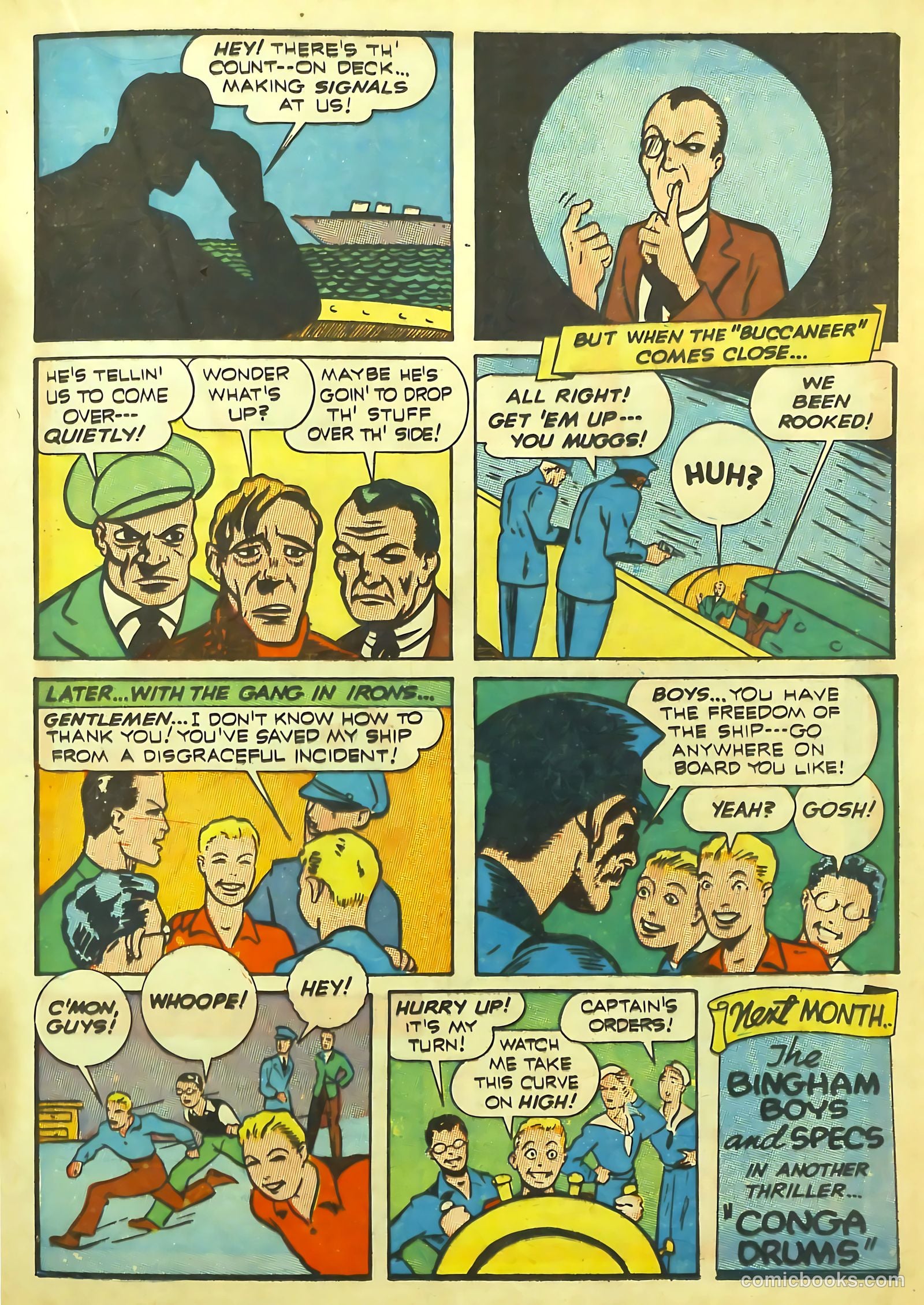 Silver Streak Comics #17 (1941) — page 31 of 69