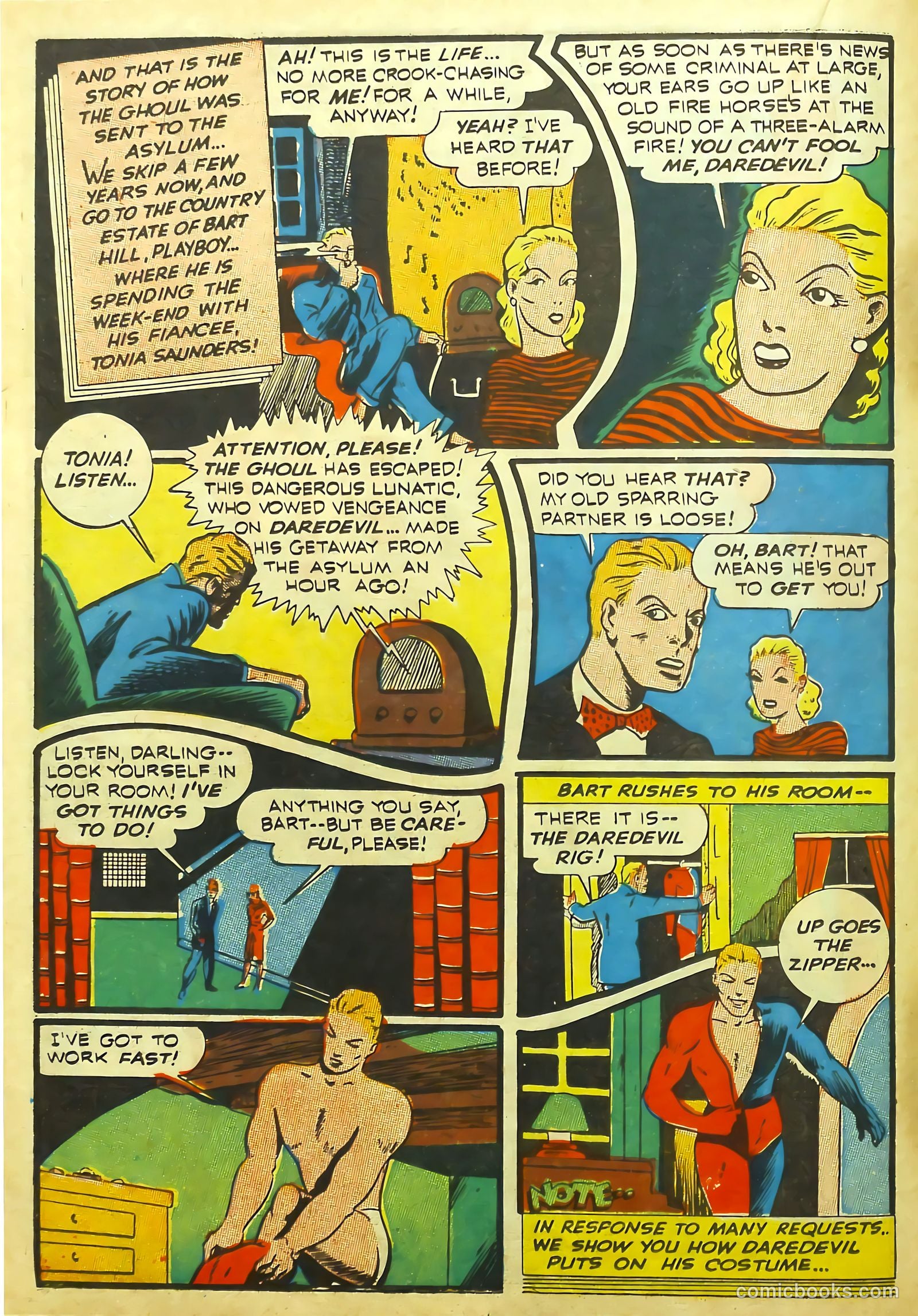 Silver Streak Comics #17 (1941) — page 40 of 69