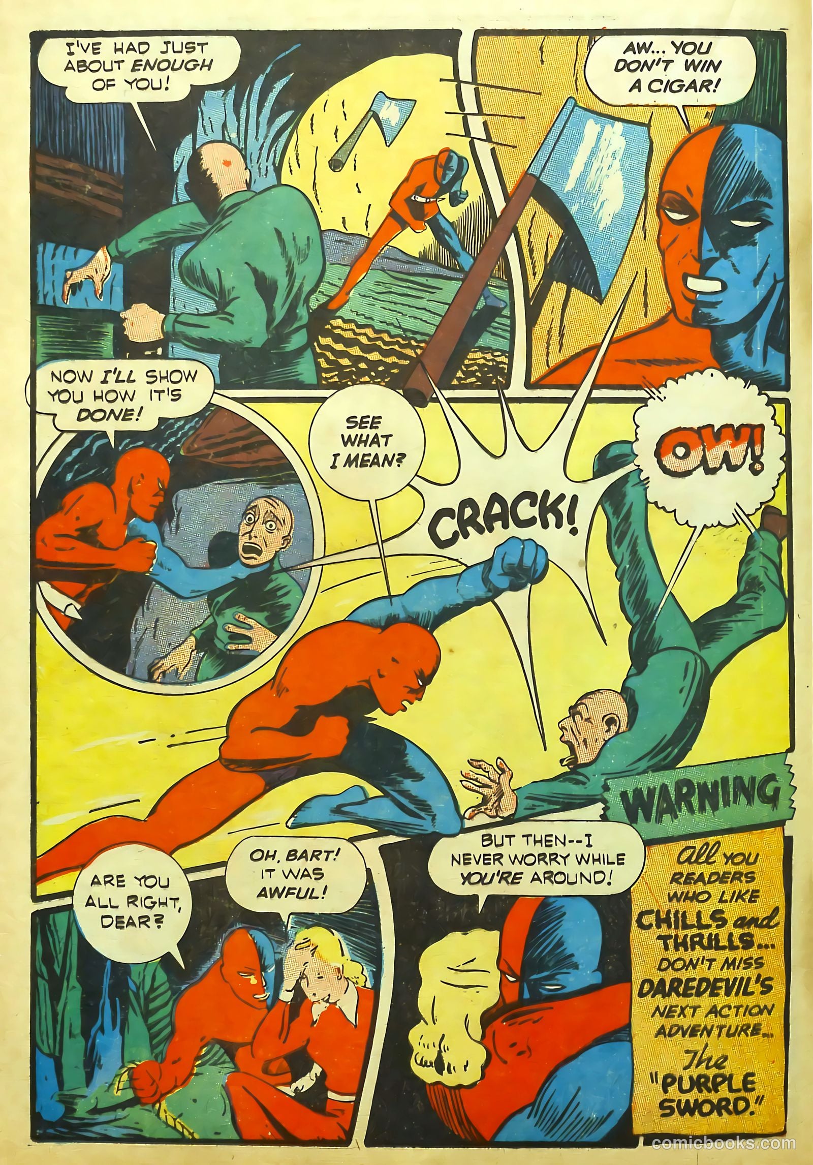 Silver Streak Comics #17 (1941) — page 44 of 69