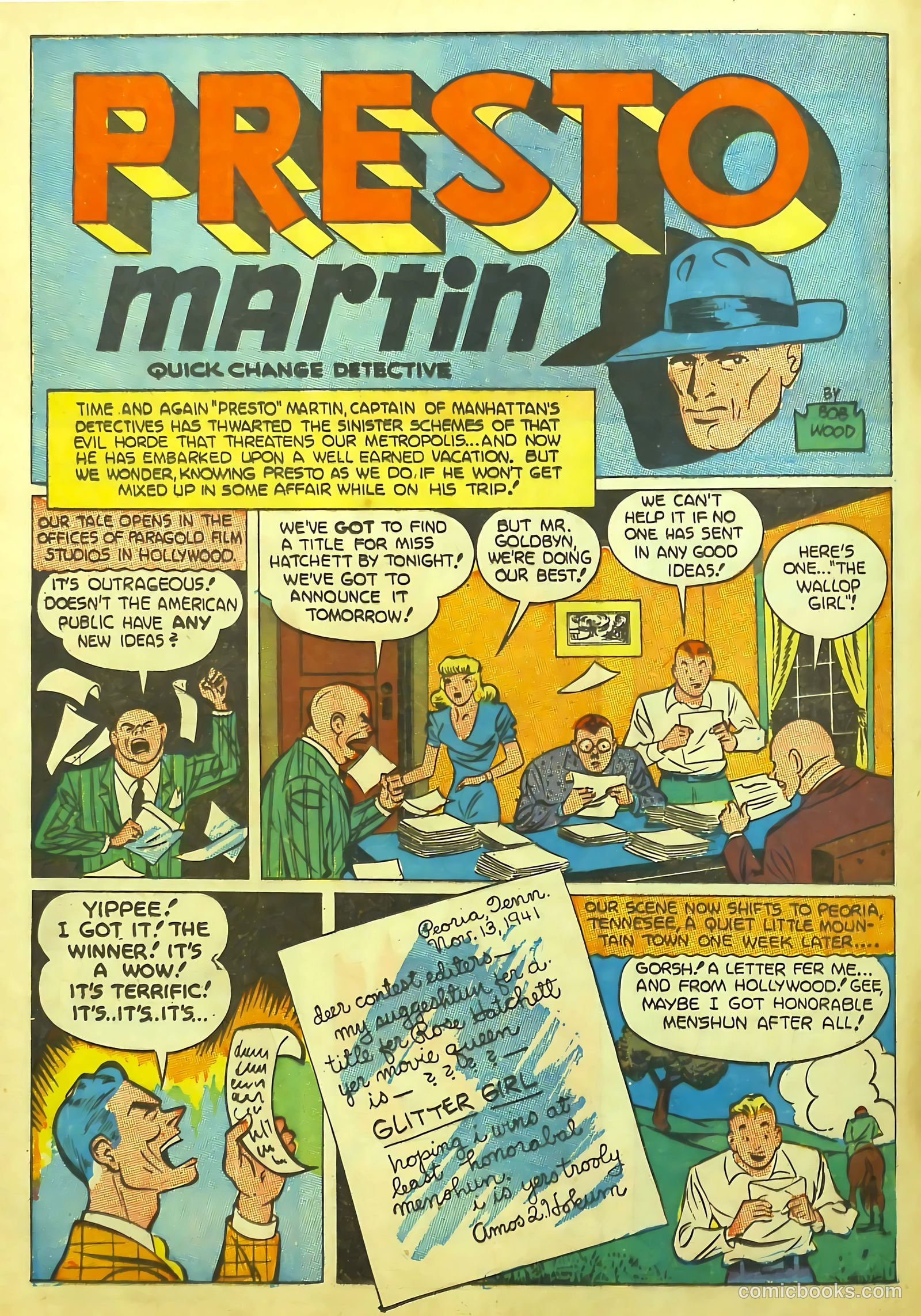Silver Streak Comics #17 (1941) — page 46 of 69