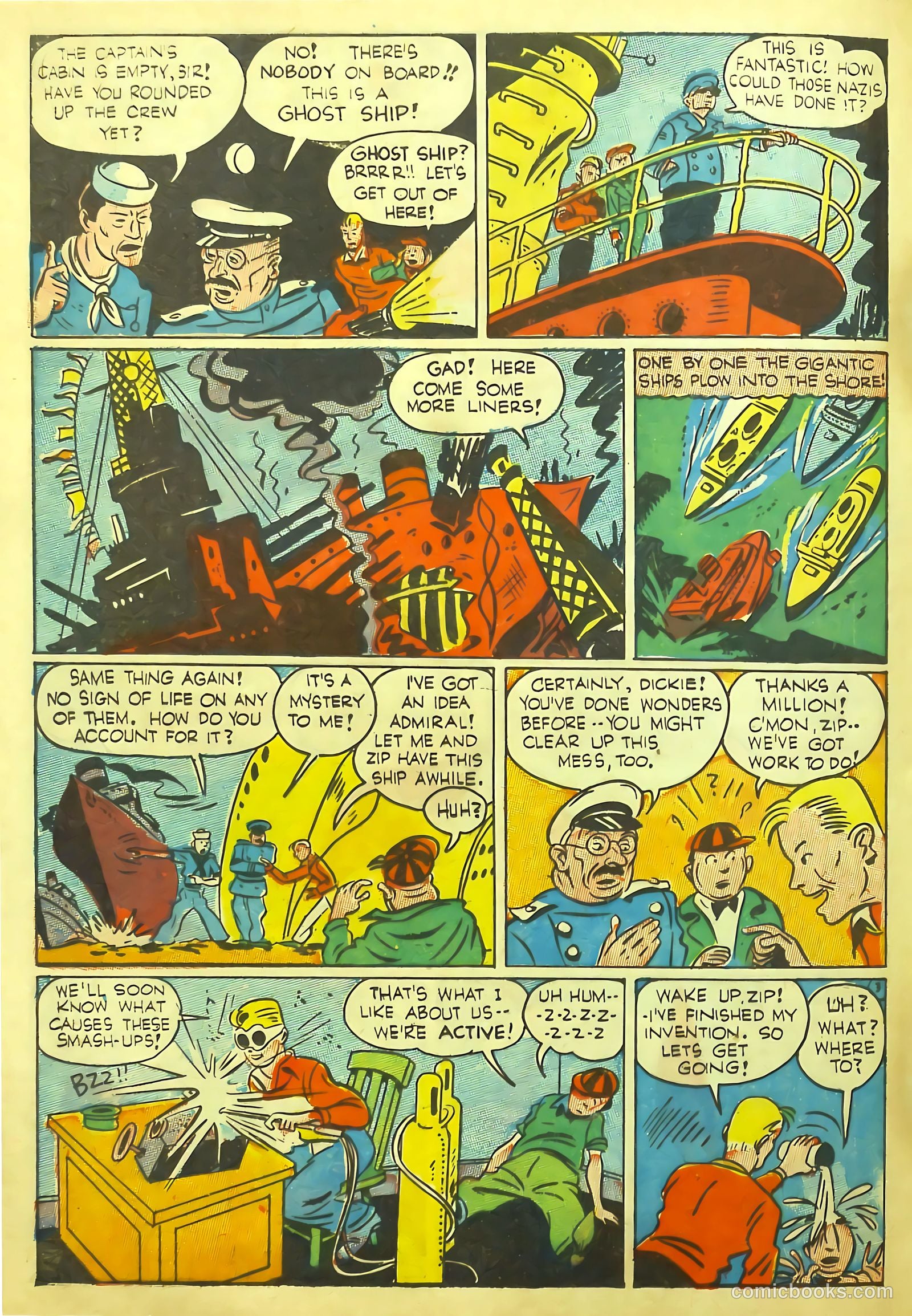 Silver Streak Comics #17 (1941) — page 54 of 69