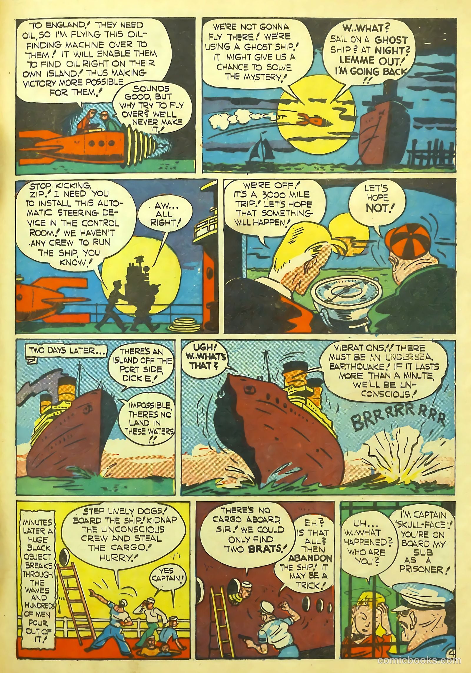 Silver Streak Comics #17 (1941) — page 55 of 69