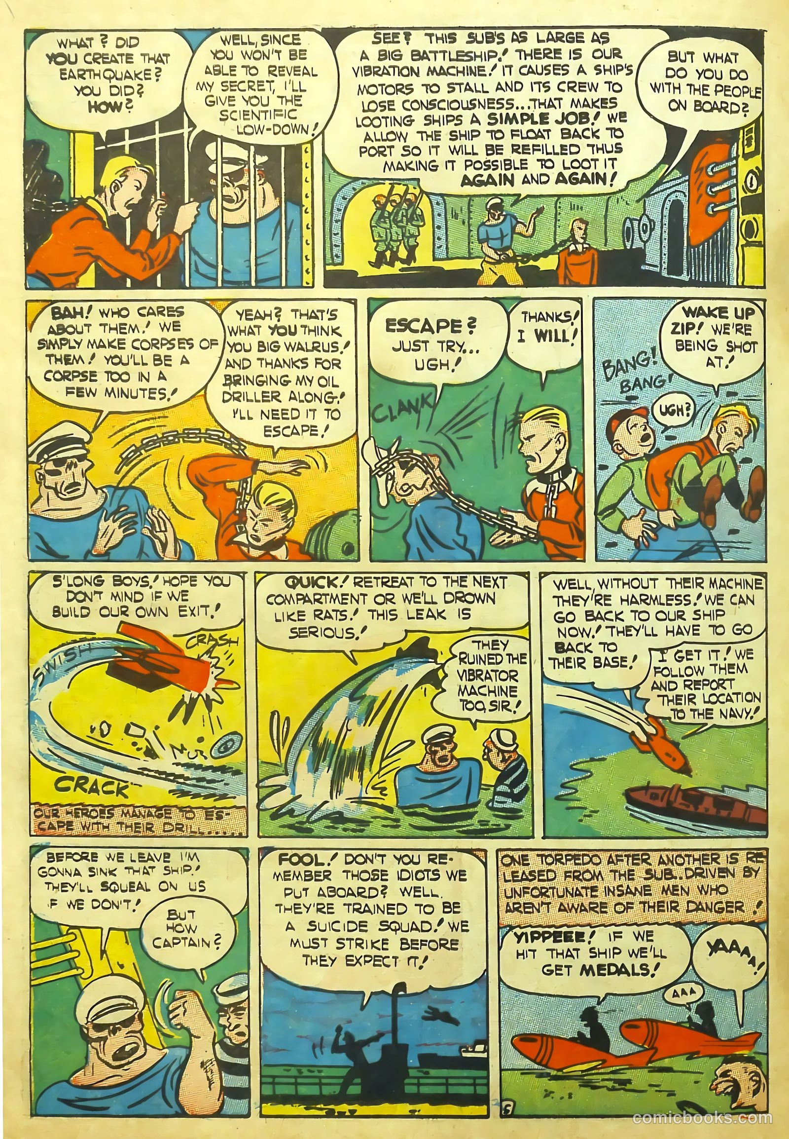 Silver Streak Comics #17 (1941) — page 56 of 69