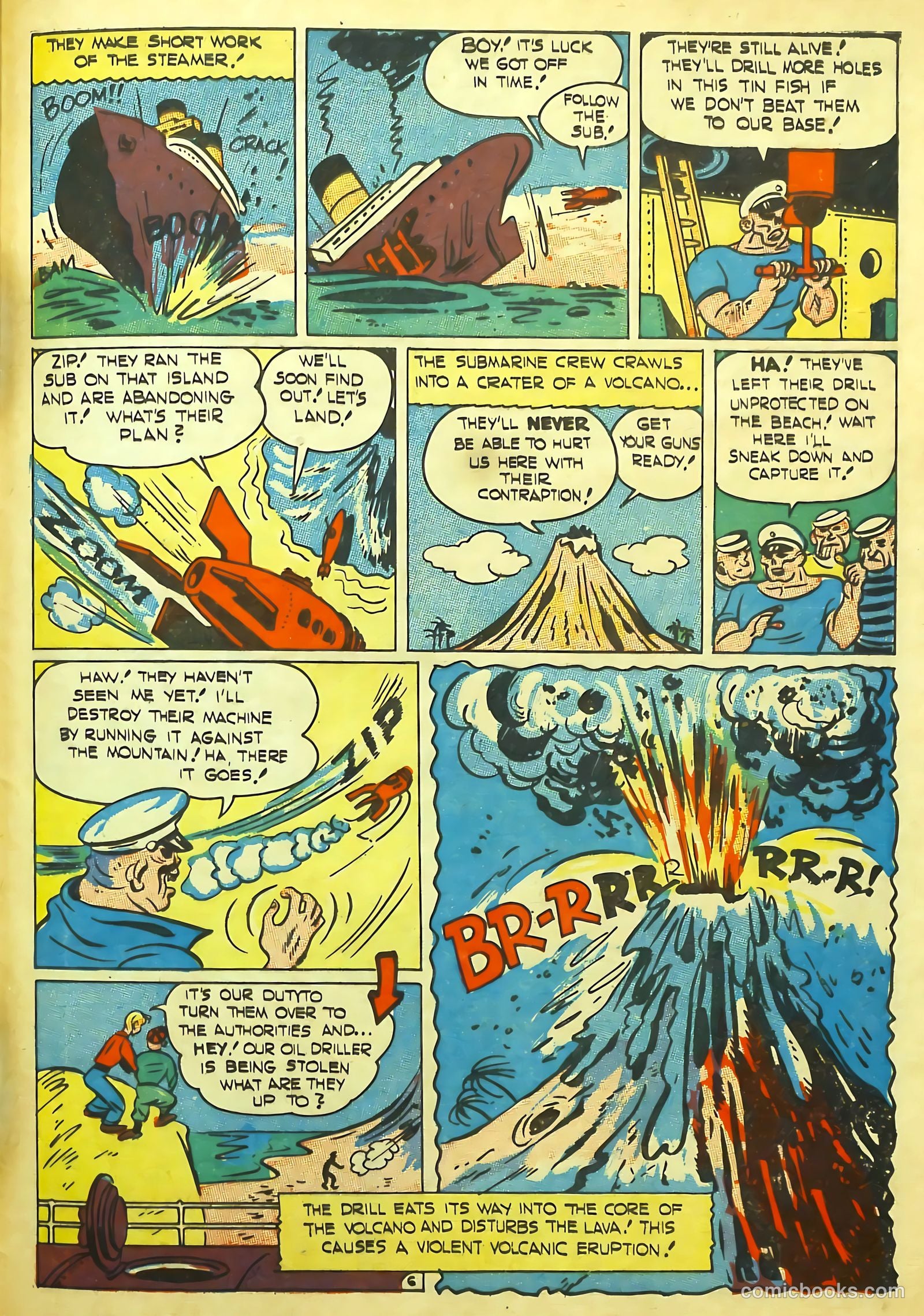 Silver Streak Comics #17 (1941) — page 57 of 69