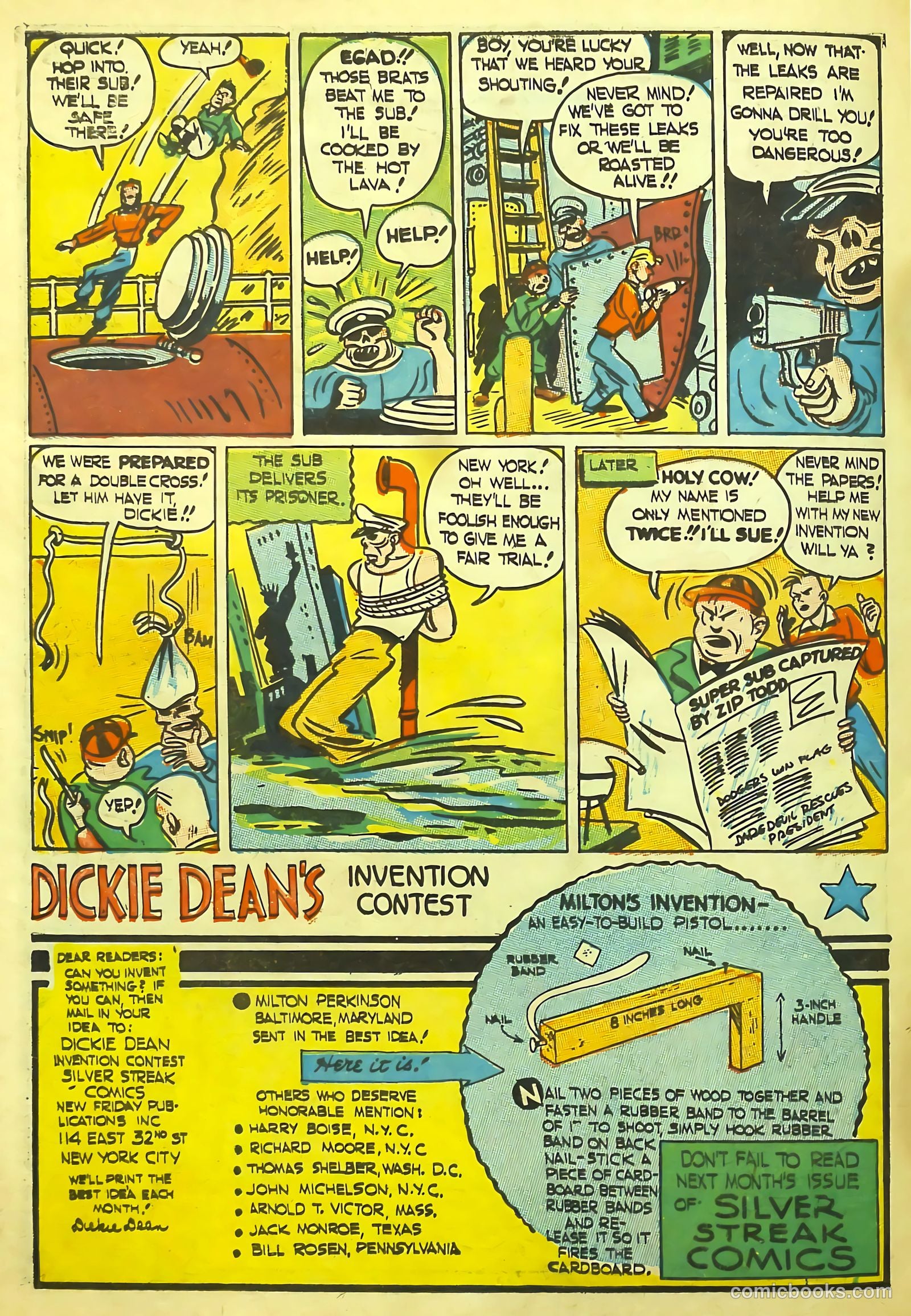 Silver Streak Comics #17 (1941) — page 58 of 69