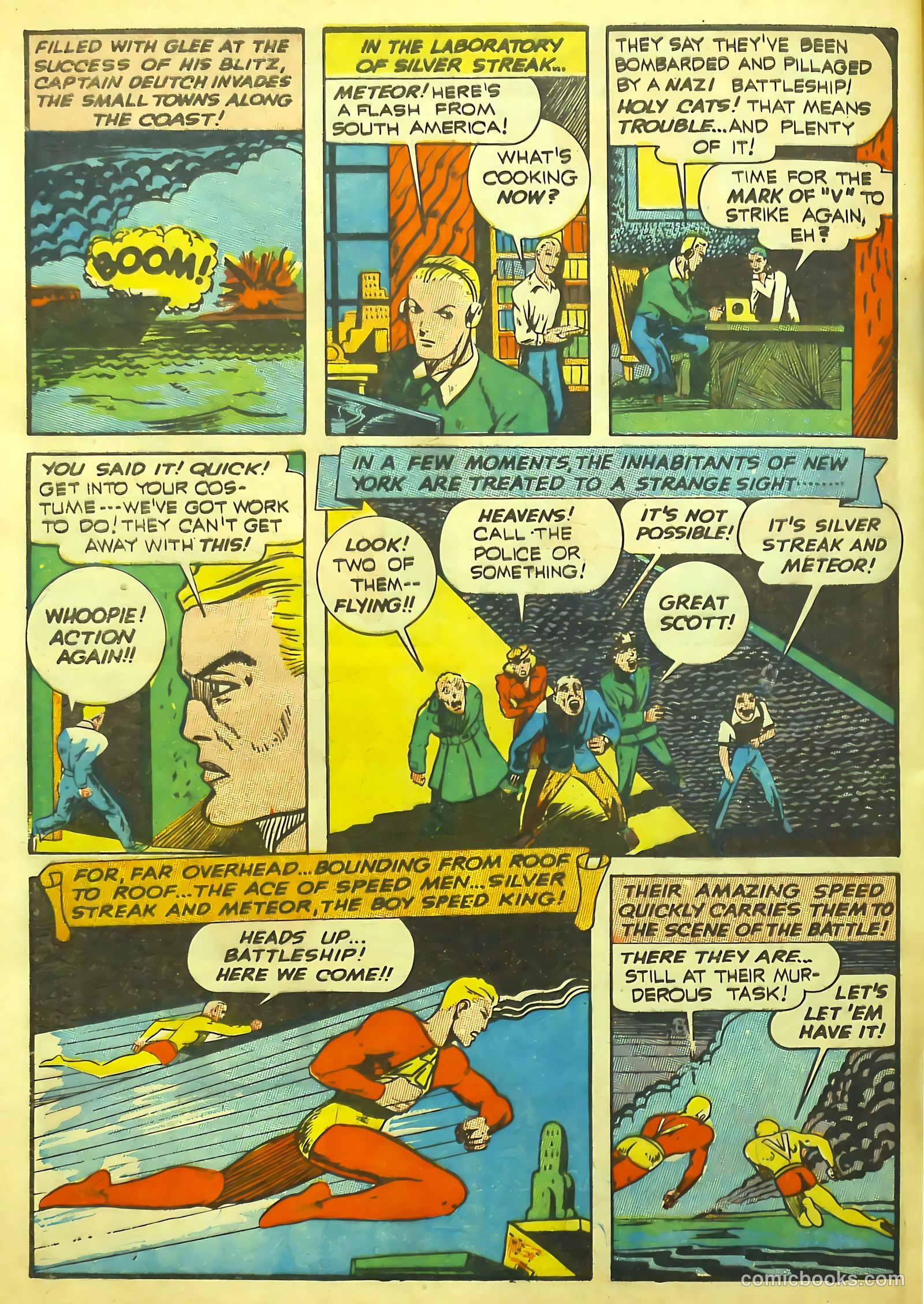 Silver Streak Comics #17 (1941) — page 62 of 69