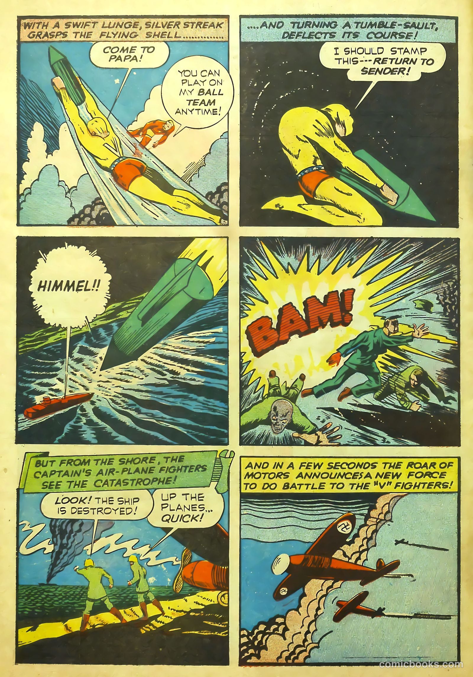 Silver Streak Comics #17 (1941) — page 64 of 69