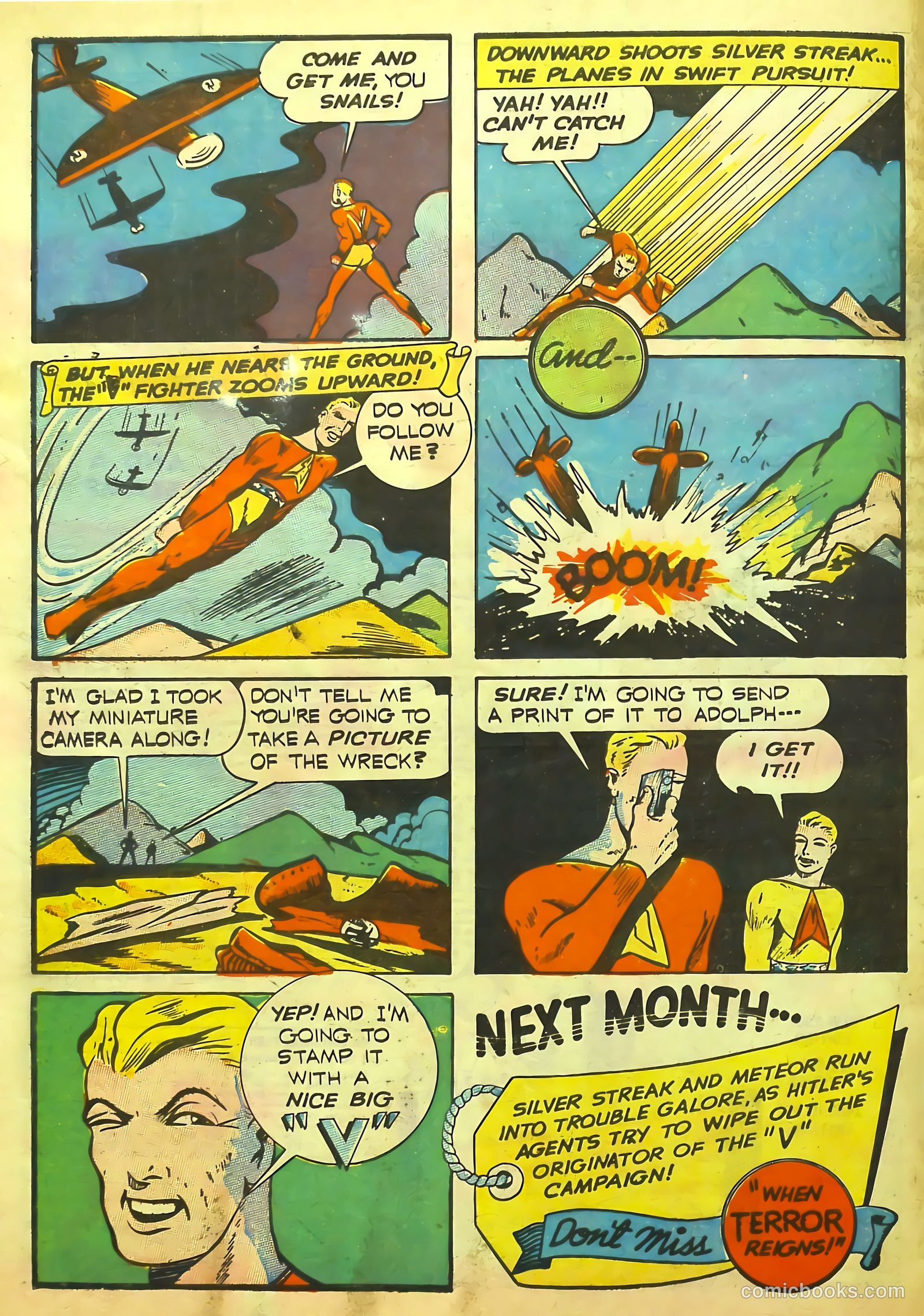 Silver Streak Comics #17 (1941) — page 66 of 69