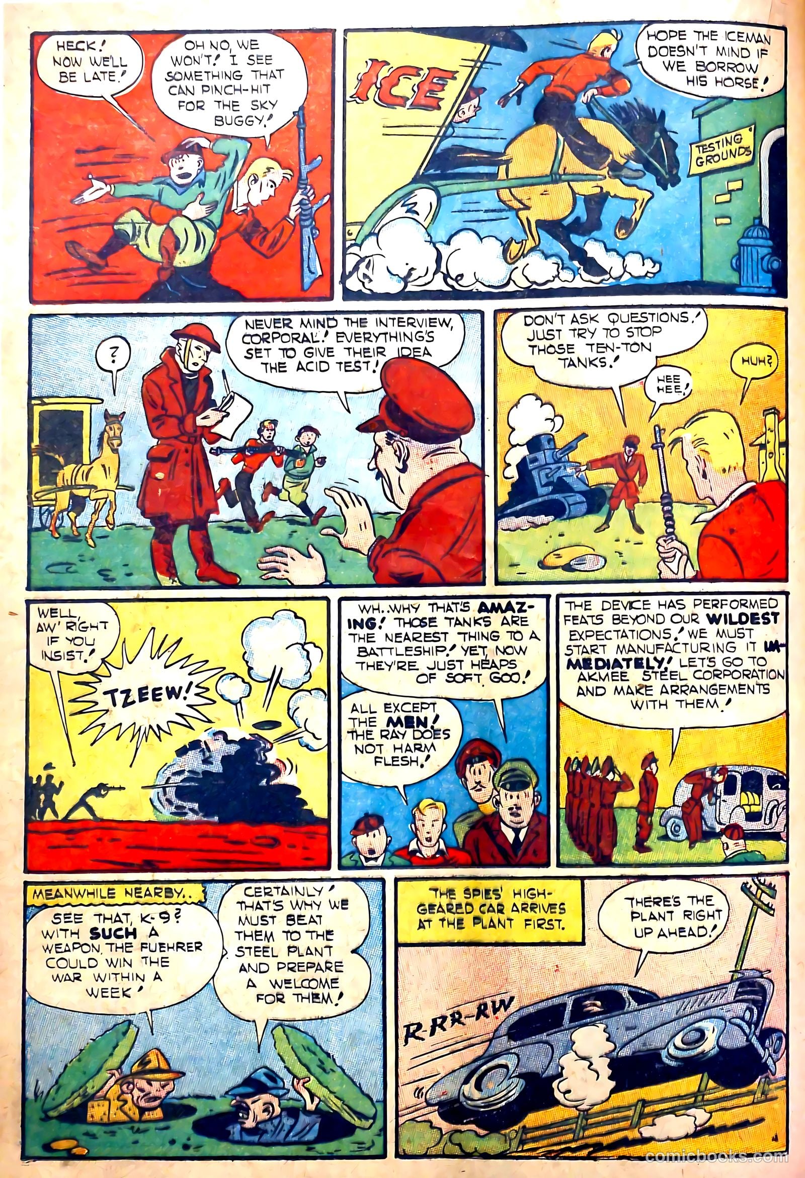 Silver Streak Comics #18 (1942) — page 30 of 69