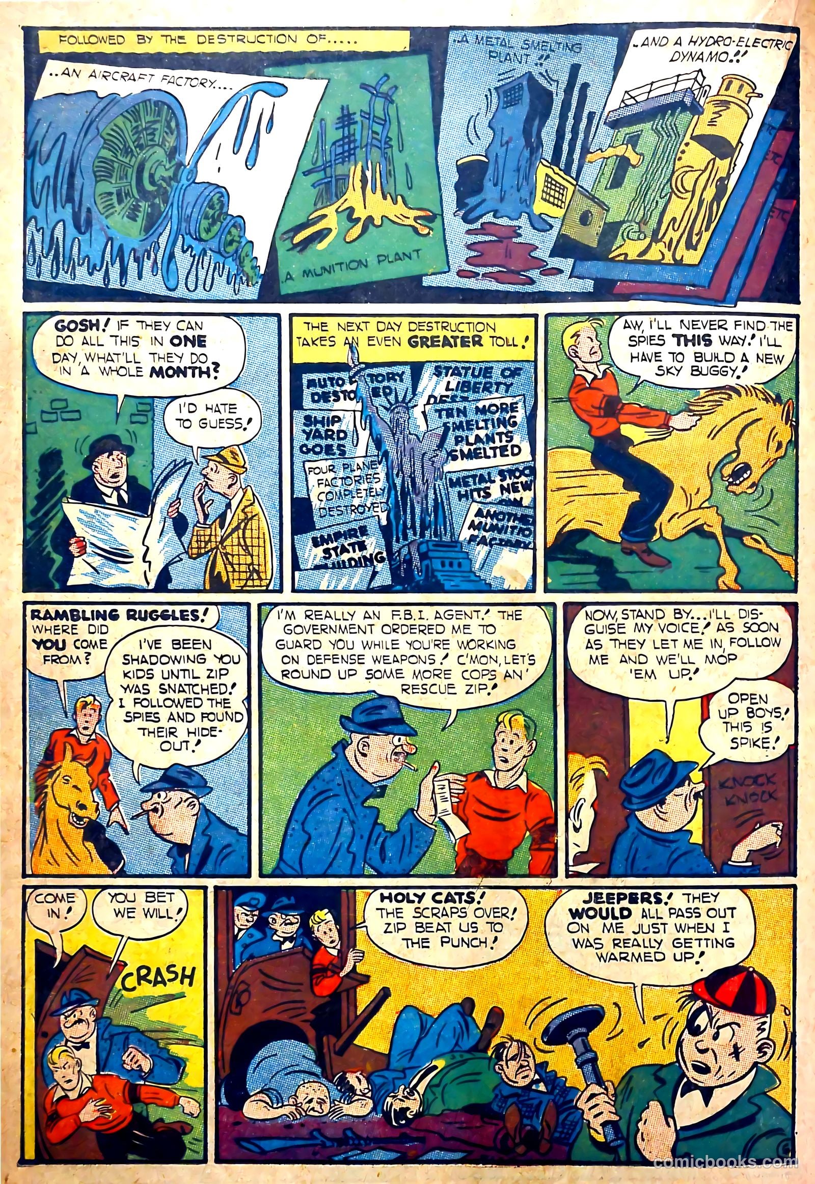 Silver Streak Comics #18 (1942) — page 32 of 69